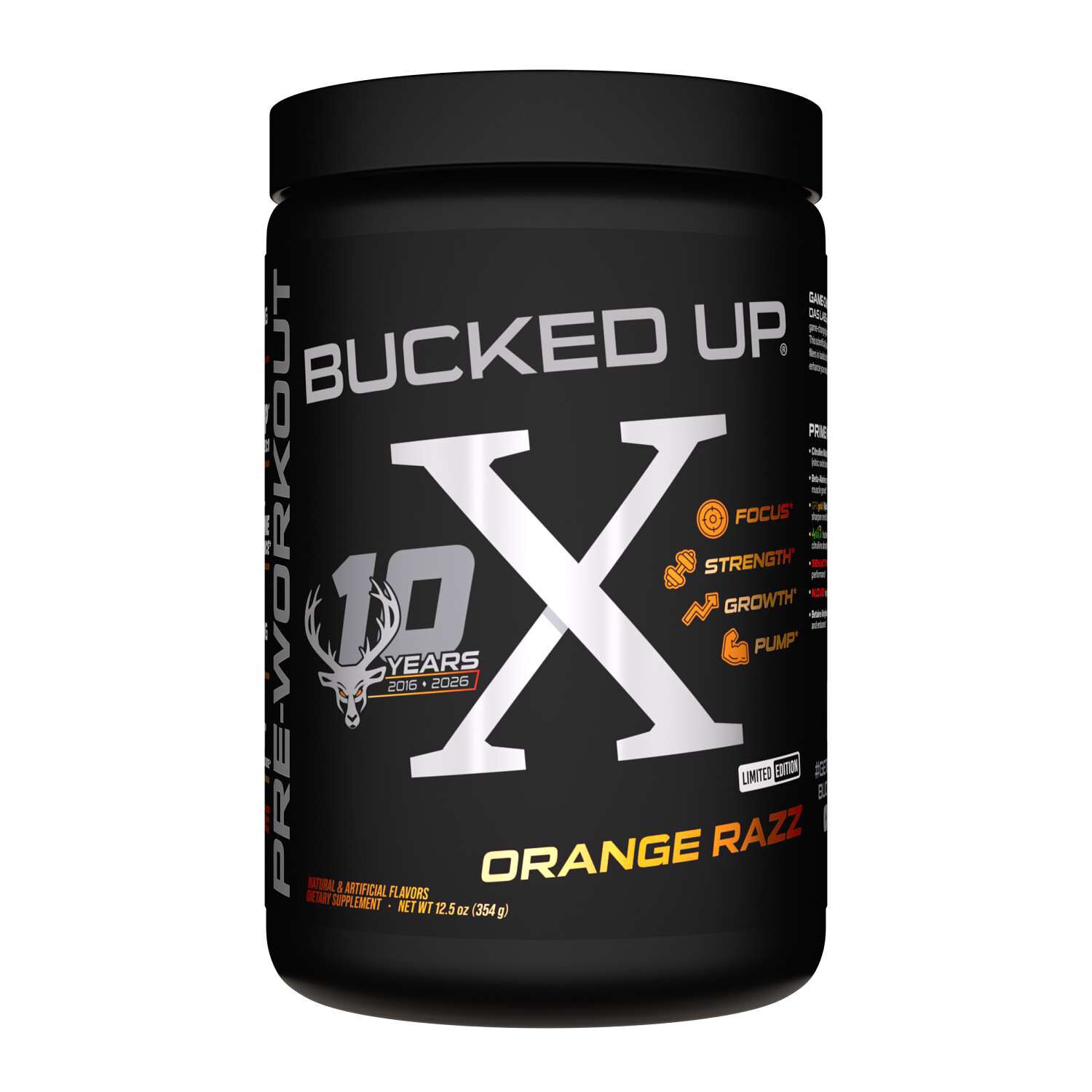 Pre-Workout - Orange Razz (30 Servings) | GNC