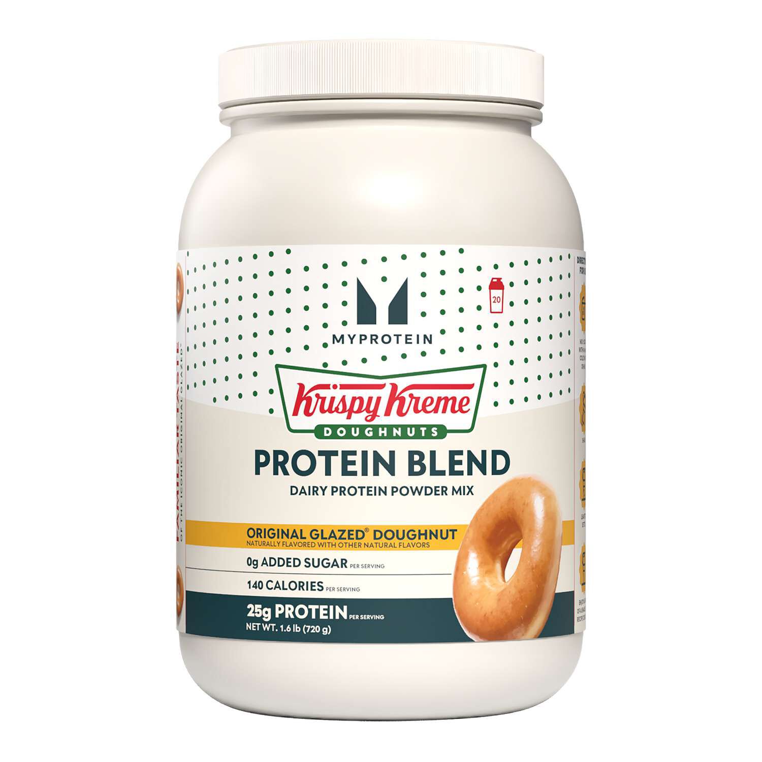 Protein Blend - Krispy Kreme&reg; Original Glazed&reg; Doughnut (20 Servings) Original Glazed&reg; Doughnut | GNC