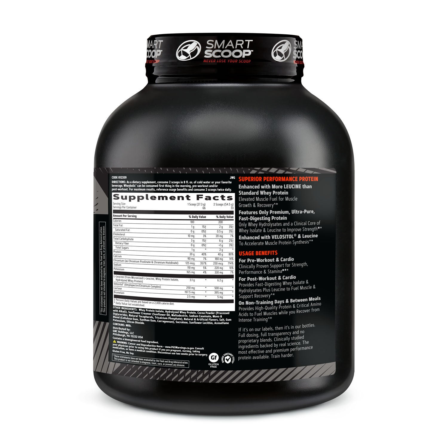 Wheybolic&trade; - Chocolate Fudge (33 Servings)
