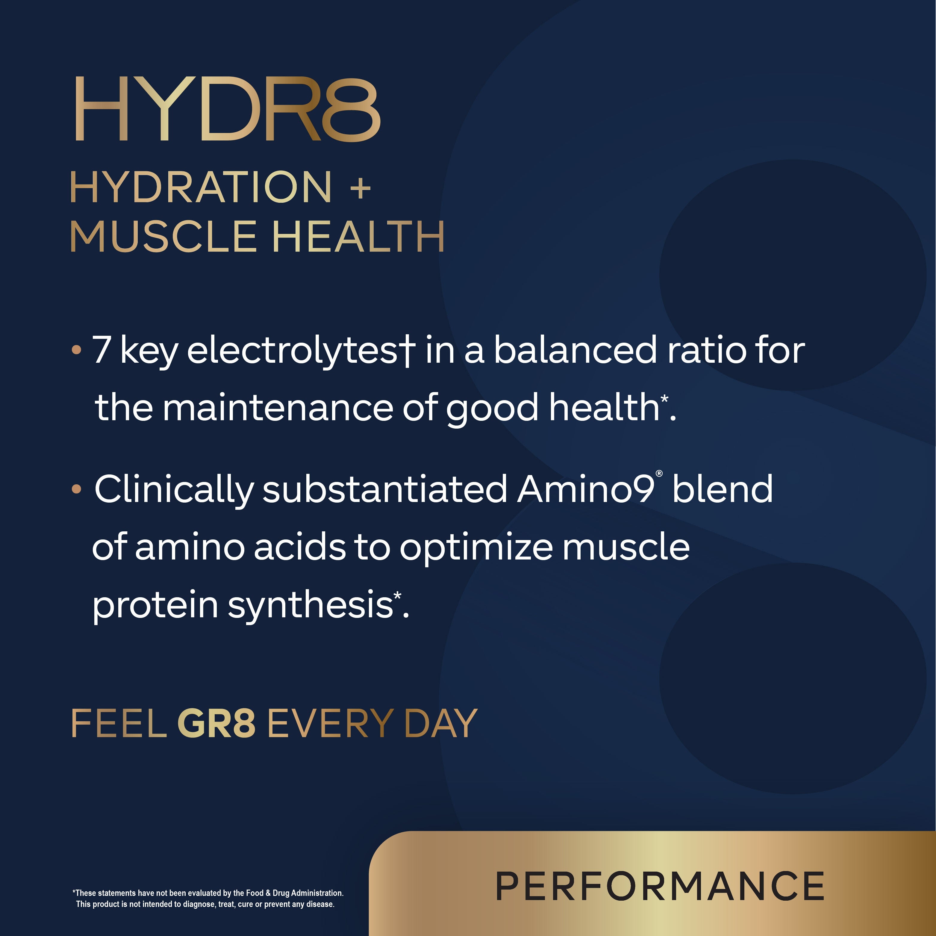 Hydr8 Hydration + Muscle Health - Strawberry Watermelon (28 Servings)  | GNC