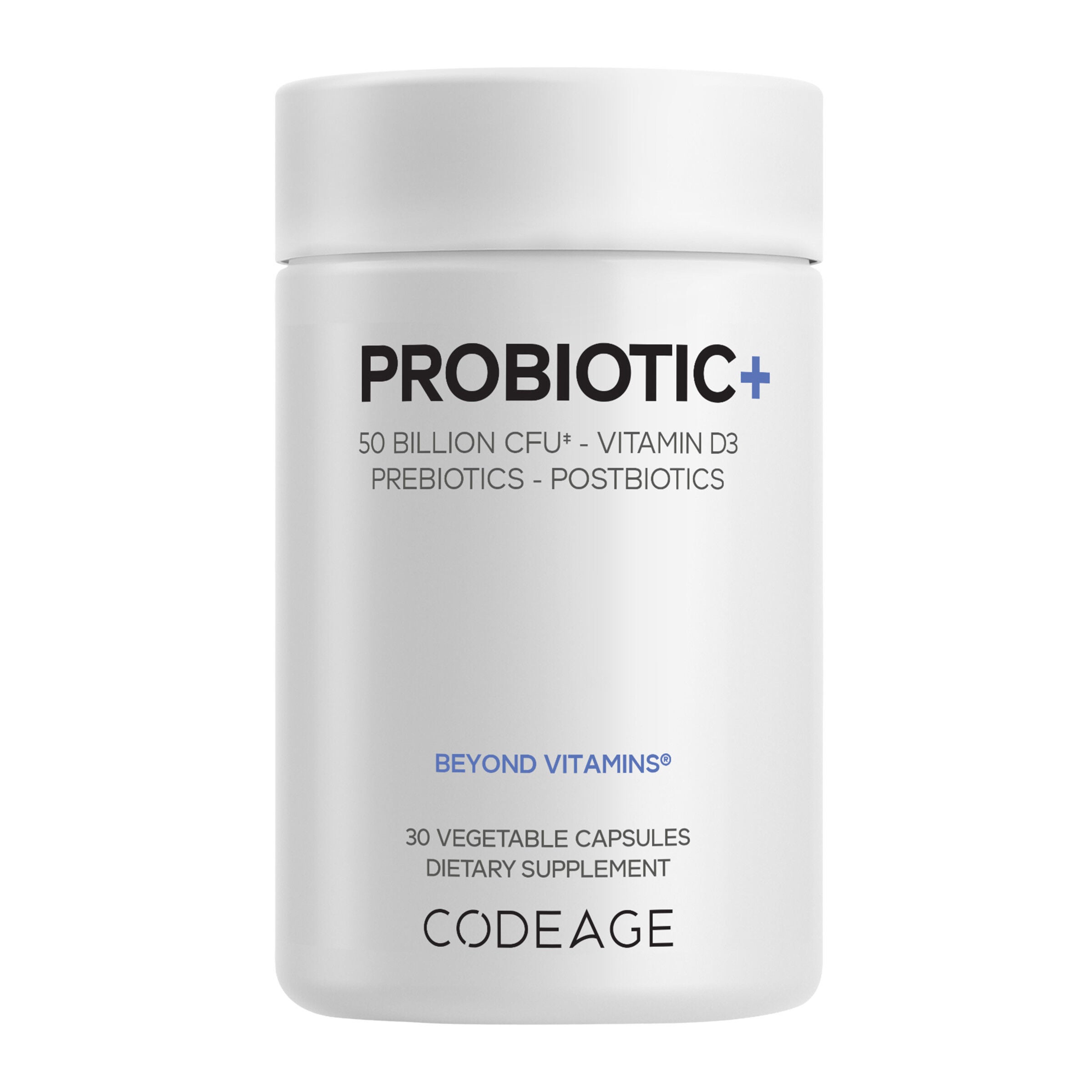 Probiotic+ 50 Billion CFU - 30 Vegetable Capsules (30 Servings)  | GNC