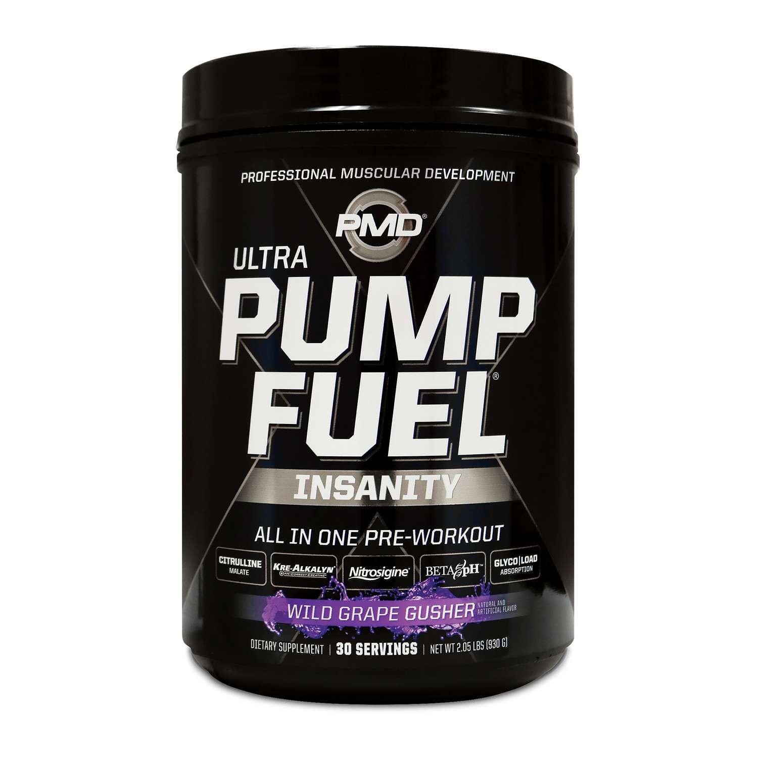 Ultra Pump Fuel&reg; Insanity - Wild Grape Gusher&nbsp;(30 Servings)