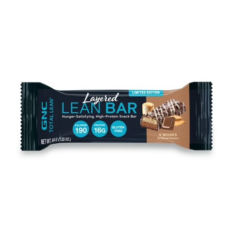 Layered Lean Bar - S&#39;Mores &#40;9 Bars&#41; S&#39;Mores | GNC