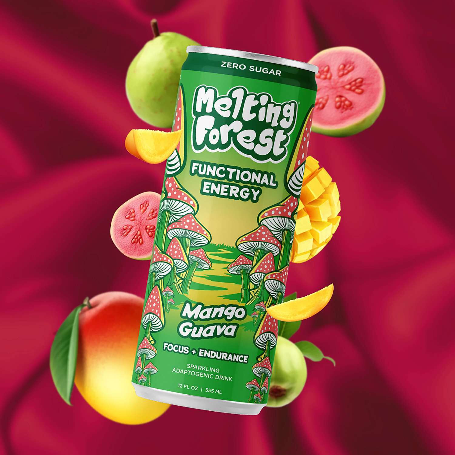 Functional Energy Drink - Mango Guava - 12 oz. (12 Cans) Mango Guava | GNC