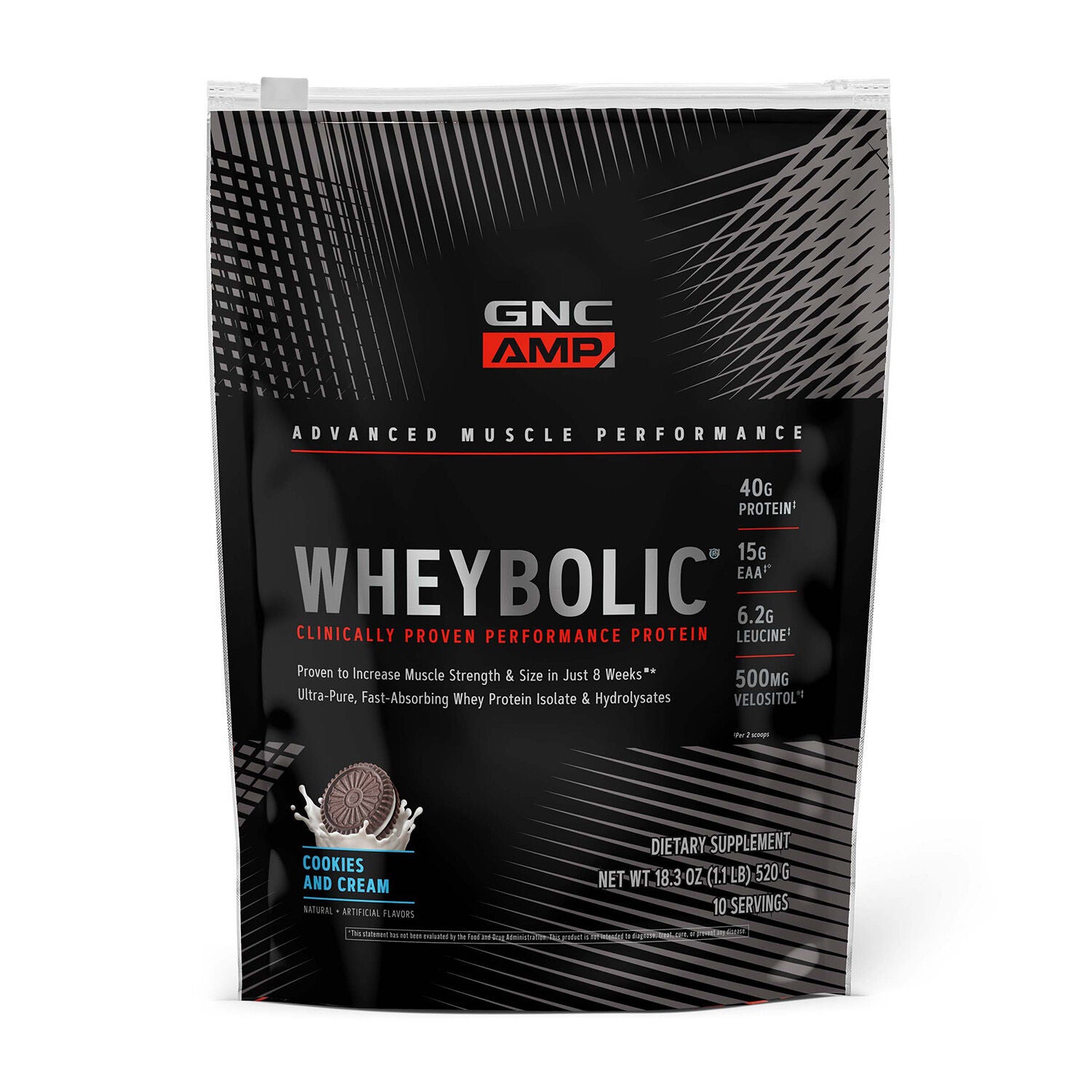 Wheybolic&trade; - Cookies and Cream (10 Servings) Cookies and Cream | GNC