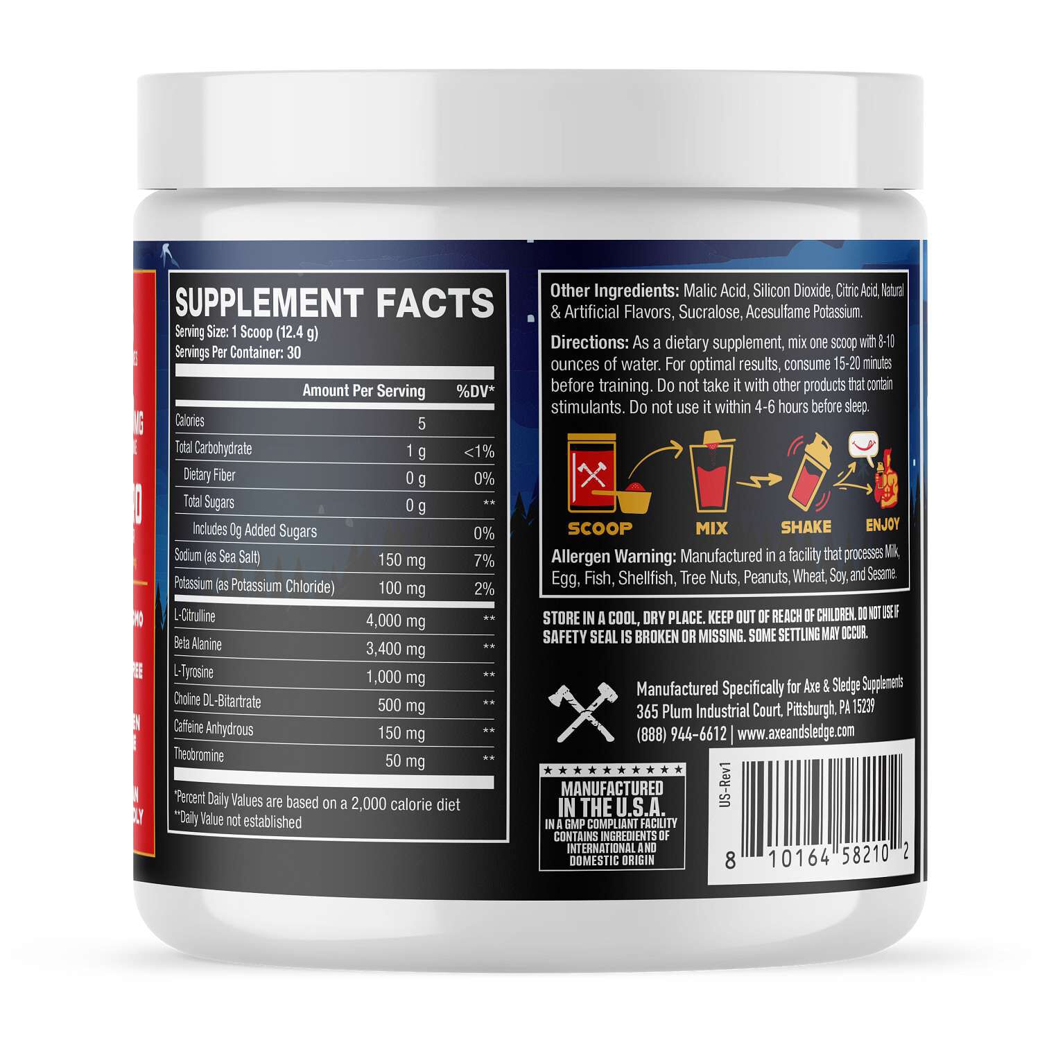 Ignition Switch Daily Pre-Workout - Apple Pie Moonshine (30 Servings)