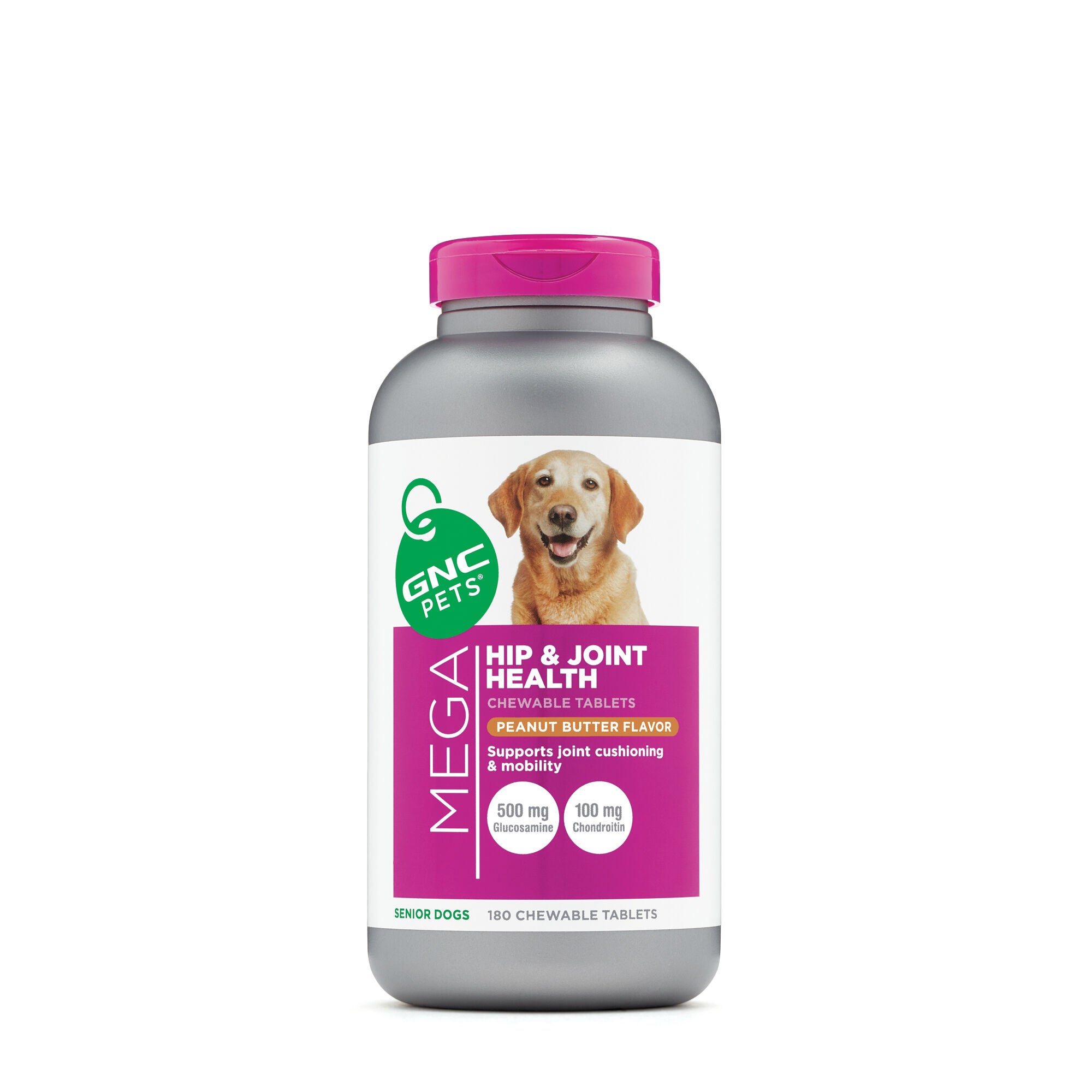 Gnc Pets Mega Hip And Joint Health Senior Dogs Peanut Butter Flavor Gnc