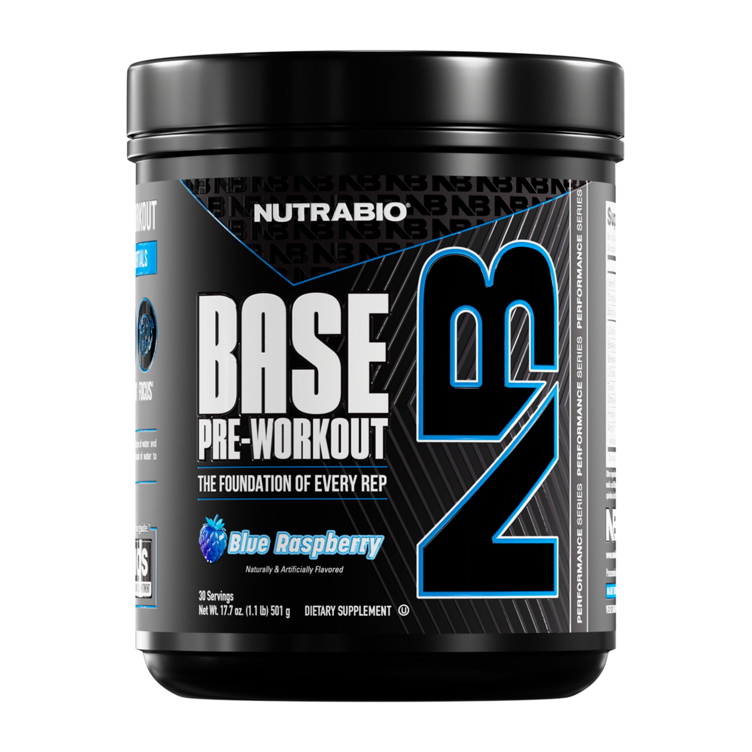 Base Pre-Workout - Blue Raspberry (30 Servings)  | GNC