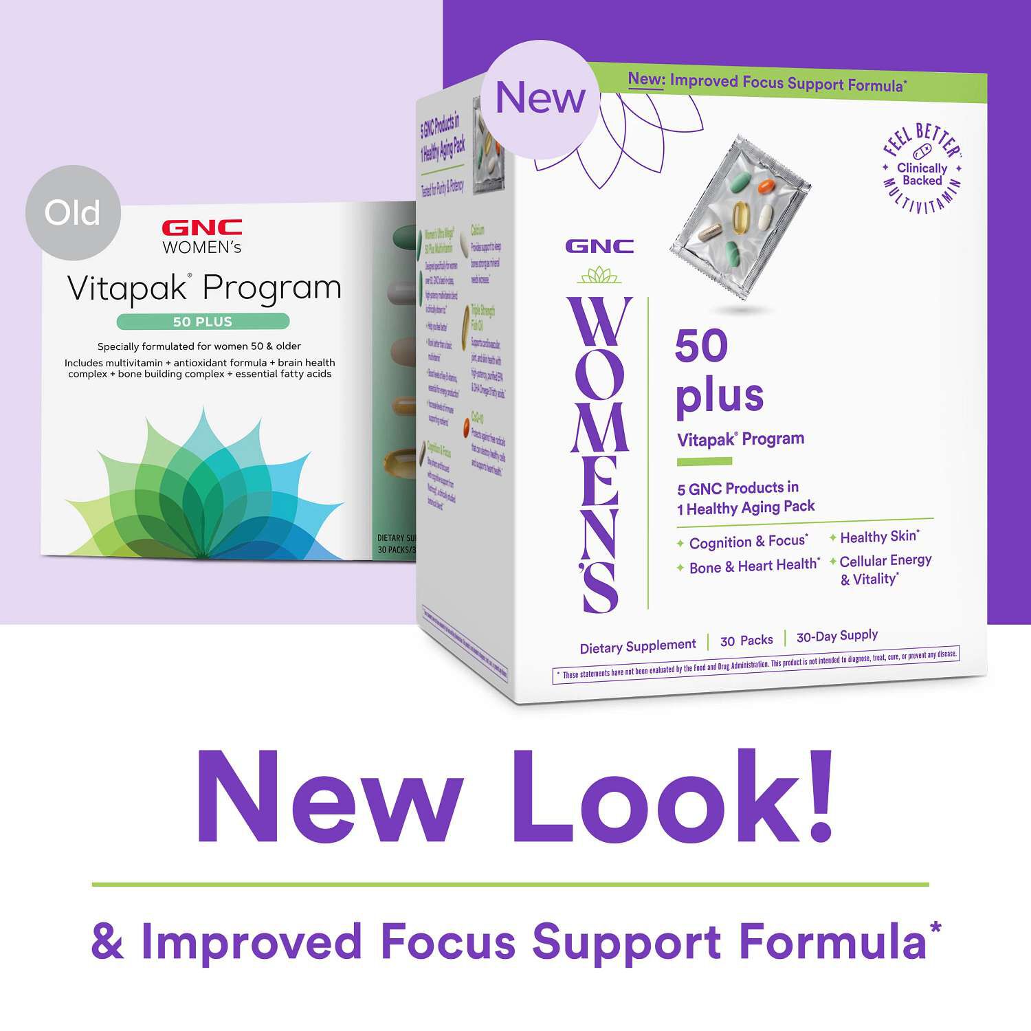 50 Plus Vitapak&reg; Program V2 (1 Month Supply)