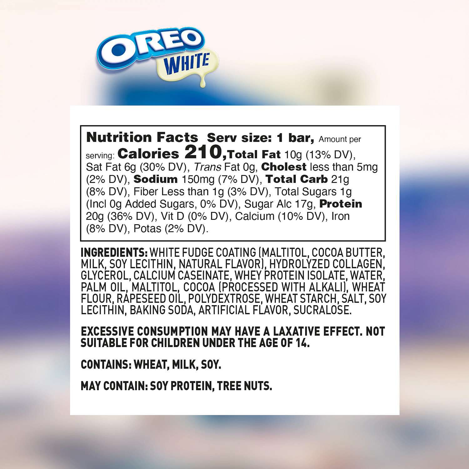 Protein Bar - Oreo (12 Bars)