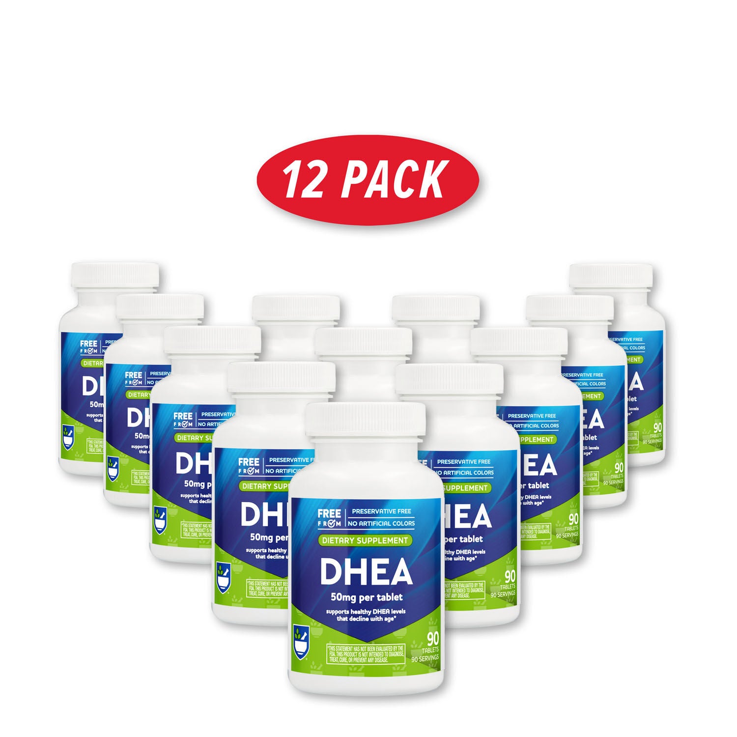 Rite Aid® DHEA 50mg Tablets - 12 Pack | GNC