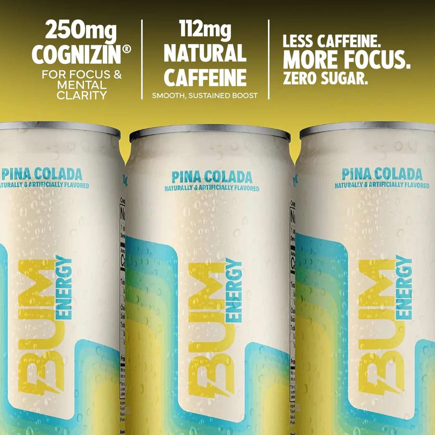 Energy Drink - Pina Colada - 12oz. (12 Cans)  | GNC