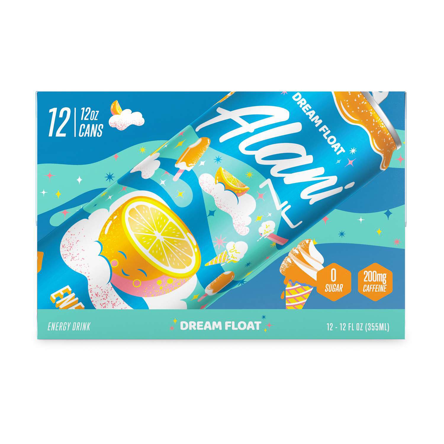 Energy Drink - Dream Float - 12oz. (12 Cans)