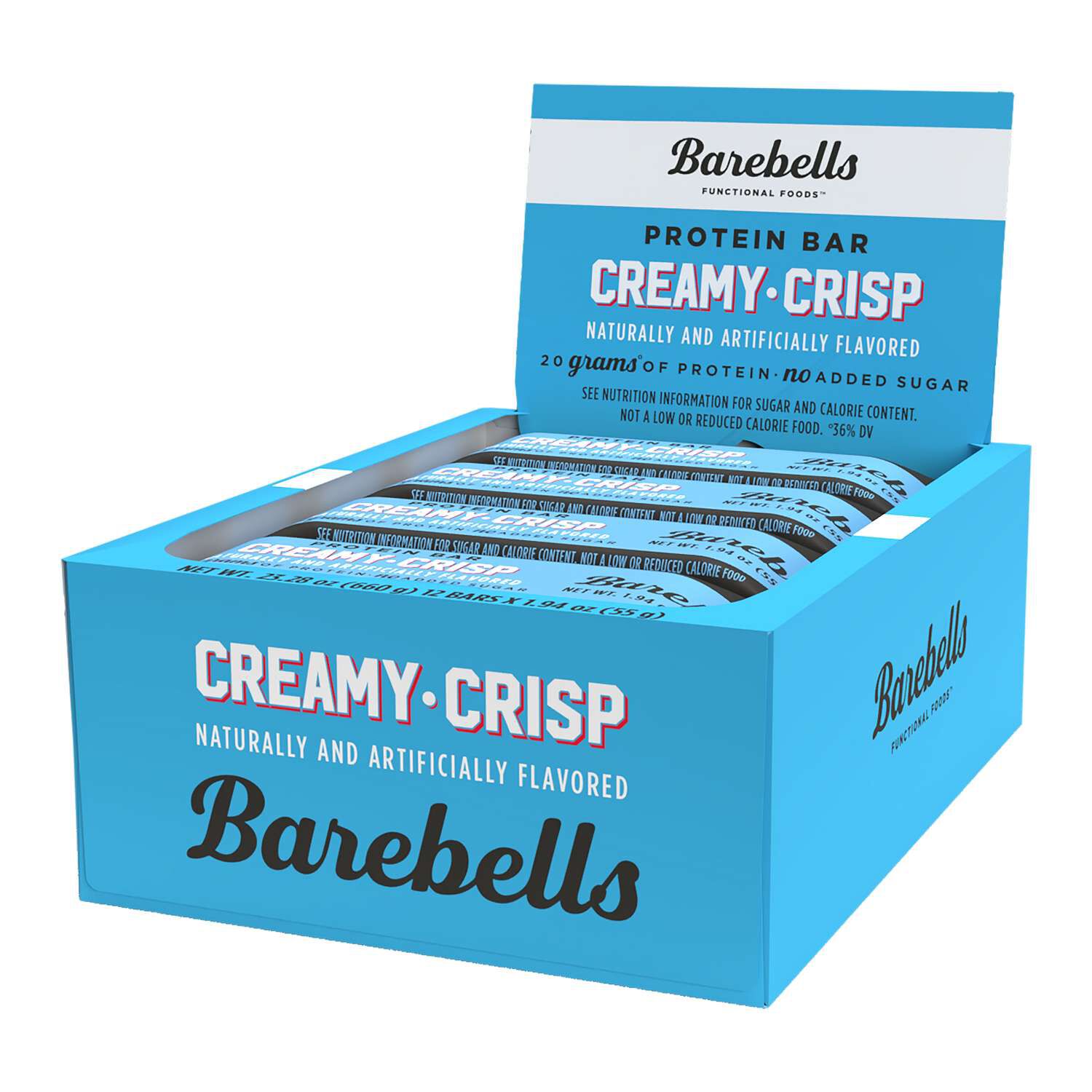 Protein Bar - Creamy Crisp (12 Bars) Creamy Crisp | GNC