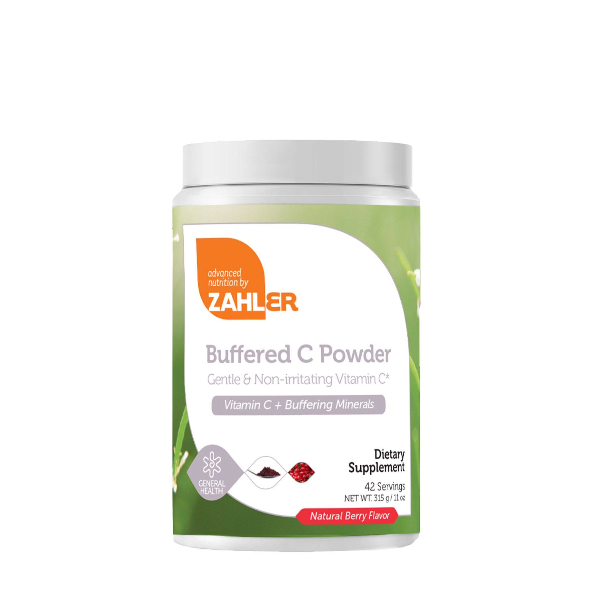 Buffered C Powder Natural Berry Flavor