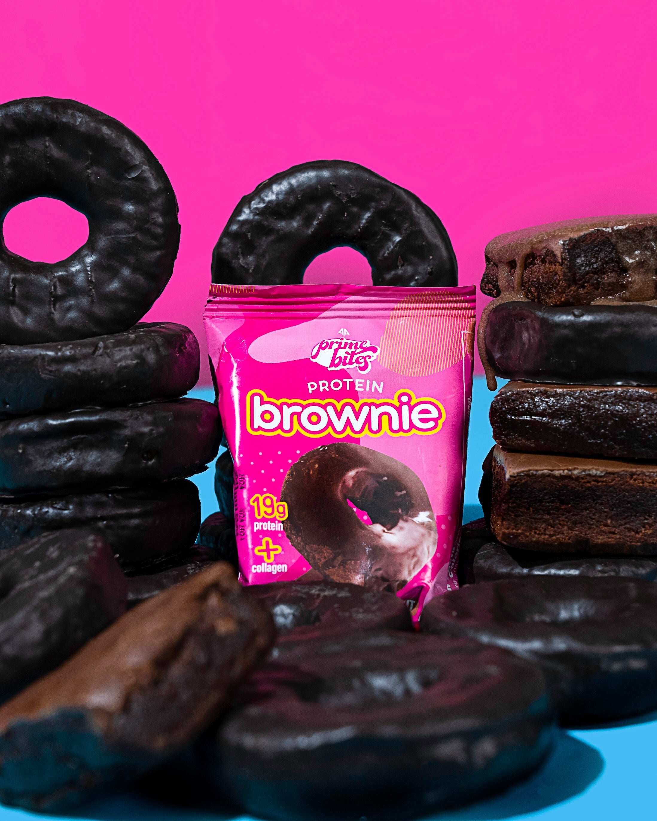Protein Brownie - Chocolate Glazed Donut (12 Brownies)