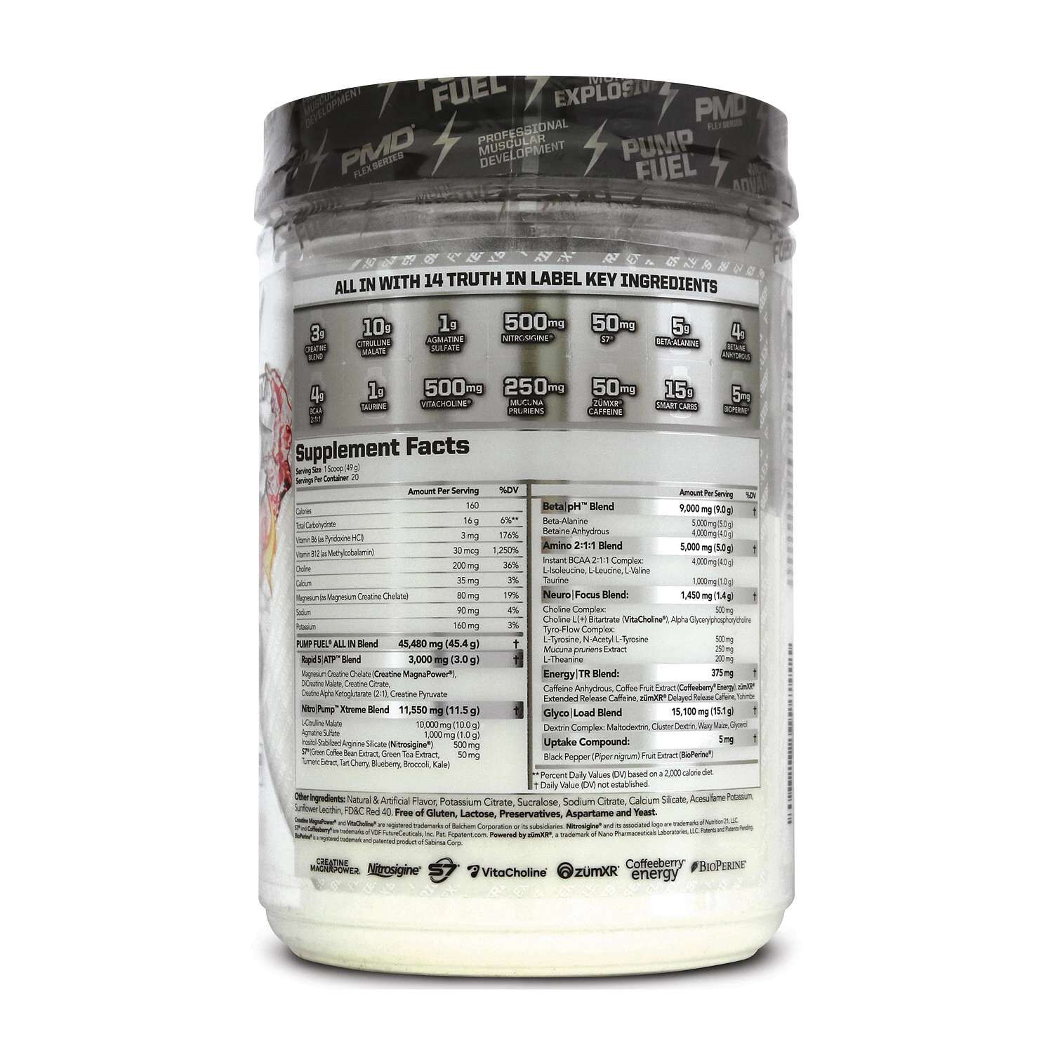 Pump Fuel All In Pre-Workout - Pump Surgin' Cherry Slush (20 Servings)  | GNC