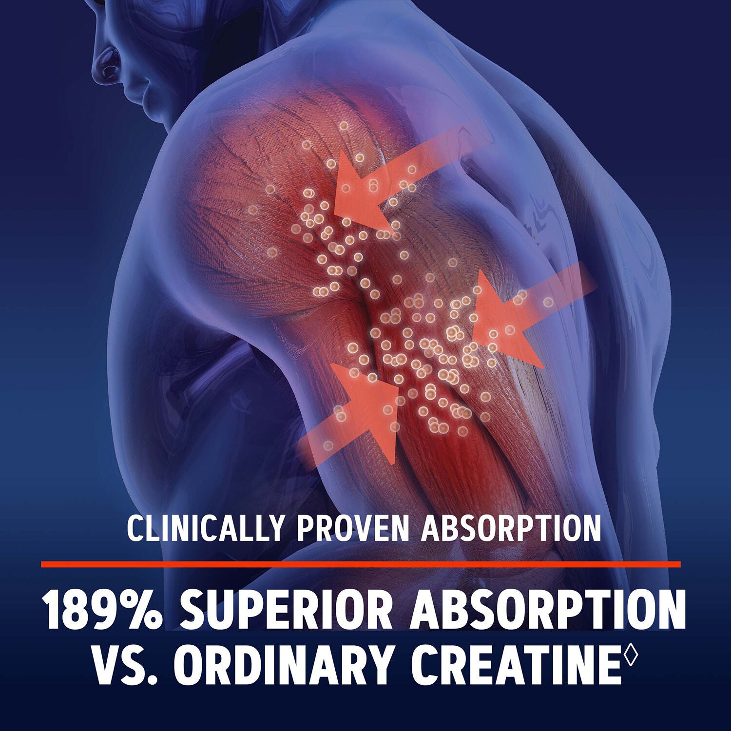 Creatine HCl 189&trade; - 120 Tablets (60 Servings)  | GNC