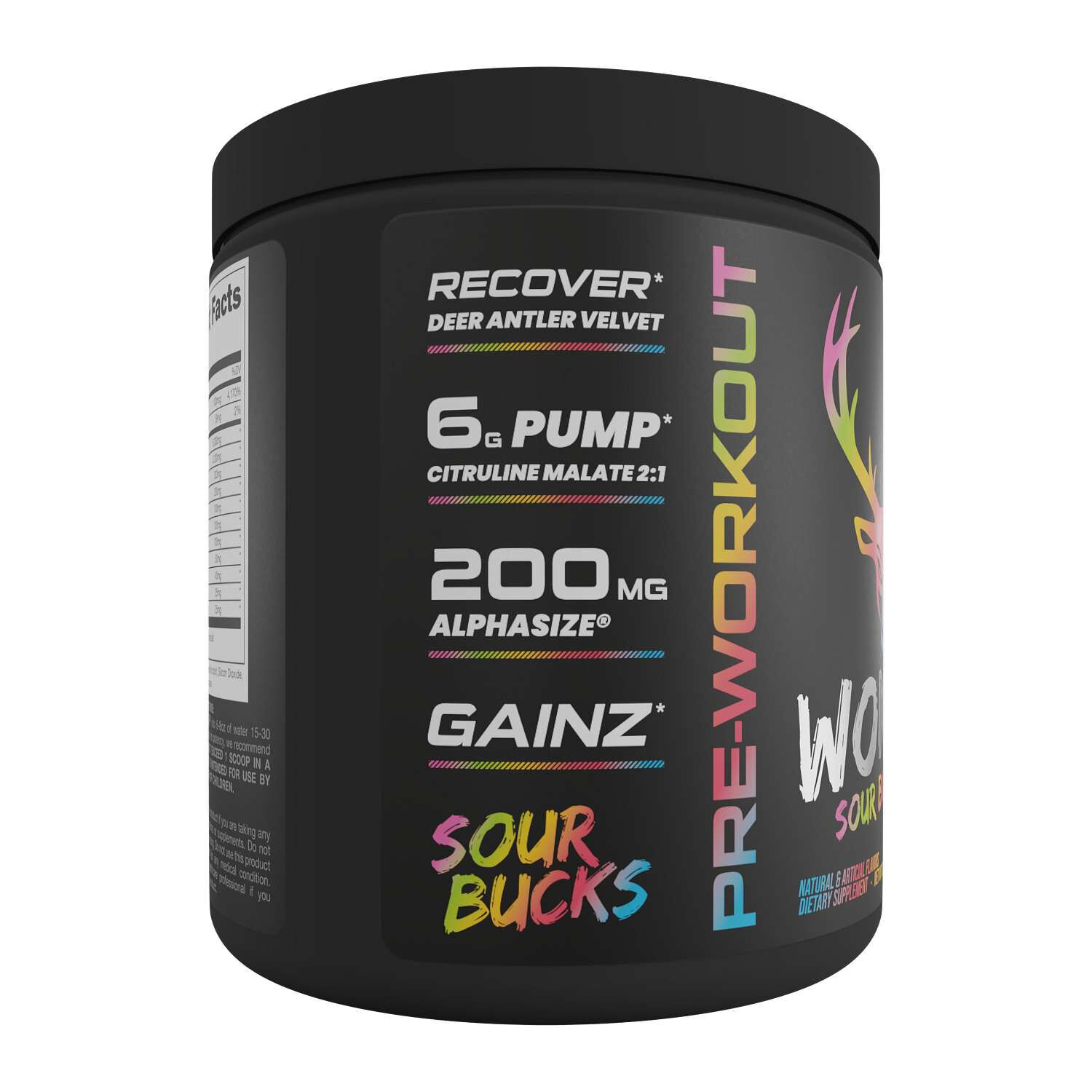 Woke AF&trade; Nootropic Preworkout - Sour Bucks (30 Servings) Sour Bucks | GNC