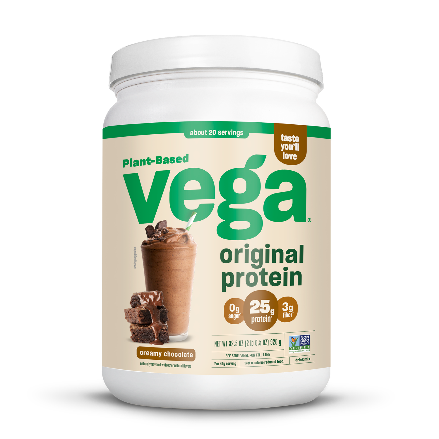 Vega Original Protein Vegan - Creamy Chocolate (20 Servings)