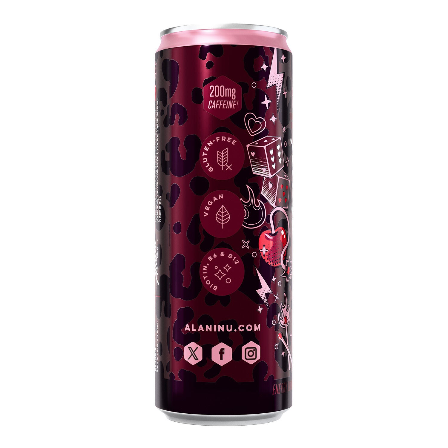 Alani Nu Energy Drink - Cherry Bomb - 12 Pack | GNC