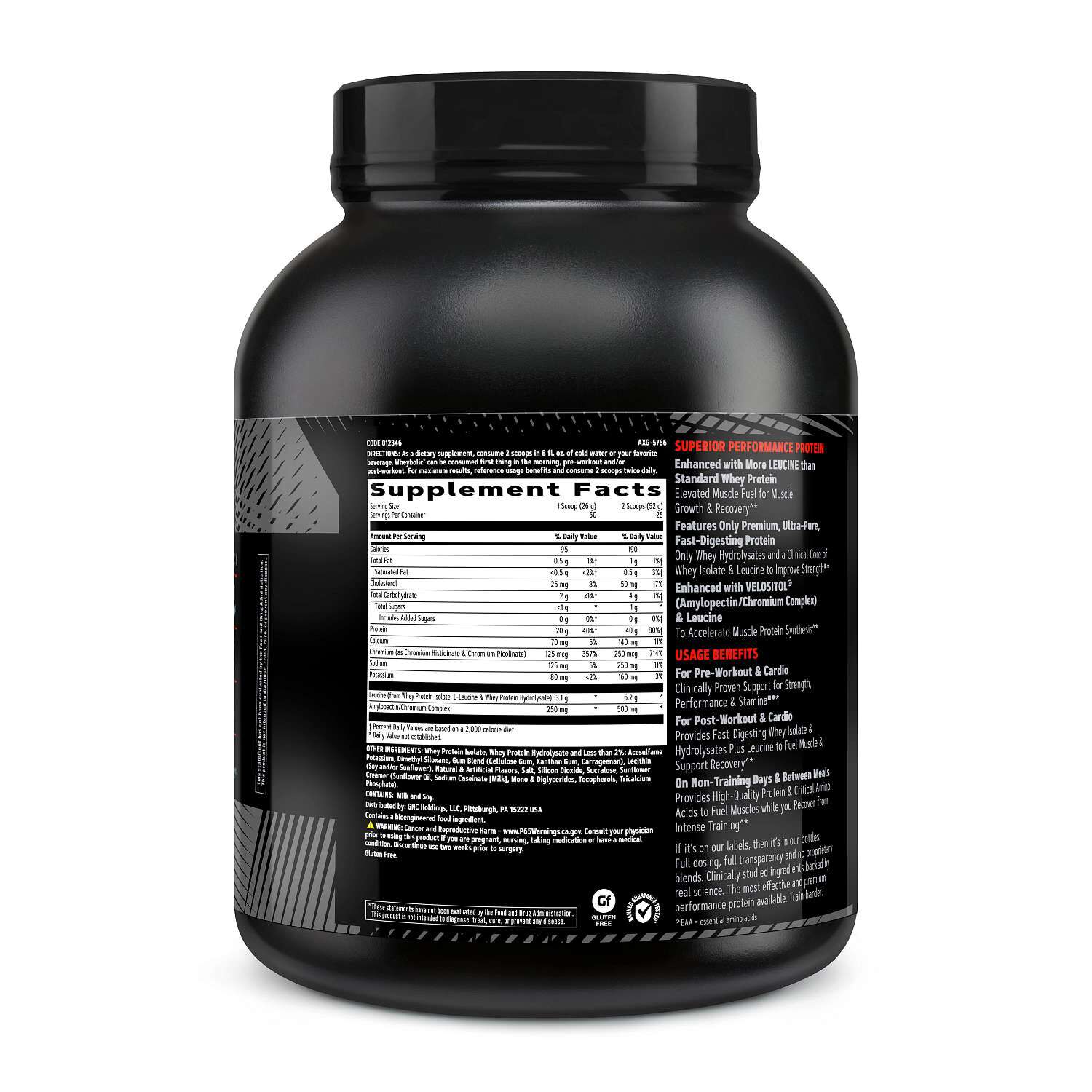 Wheybolic&trade; - Classic Vanilla (25 Servings)