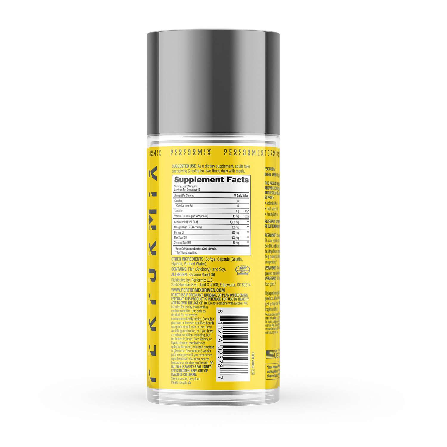 SST AbCuts CLA - 80 Softgels (40 Servings)