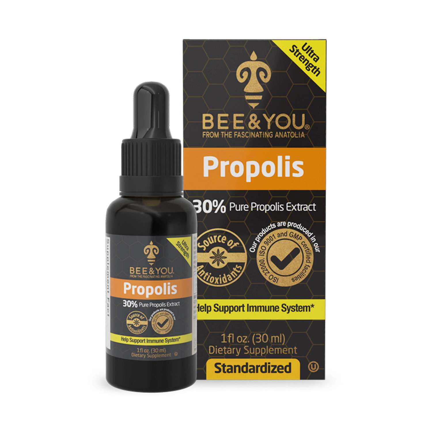 Propolis: 30% Pure Propolis Extract - 1 oz. (50 Servings)  | GNC