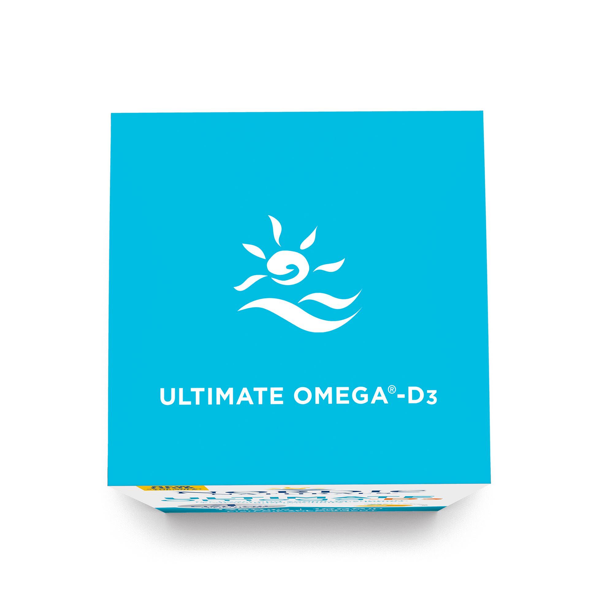 Ultimate Omega&reg; D3 - Lemon - 30 Softgels (30 Servings)  | GNC