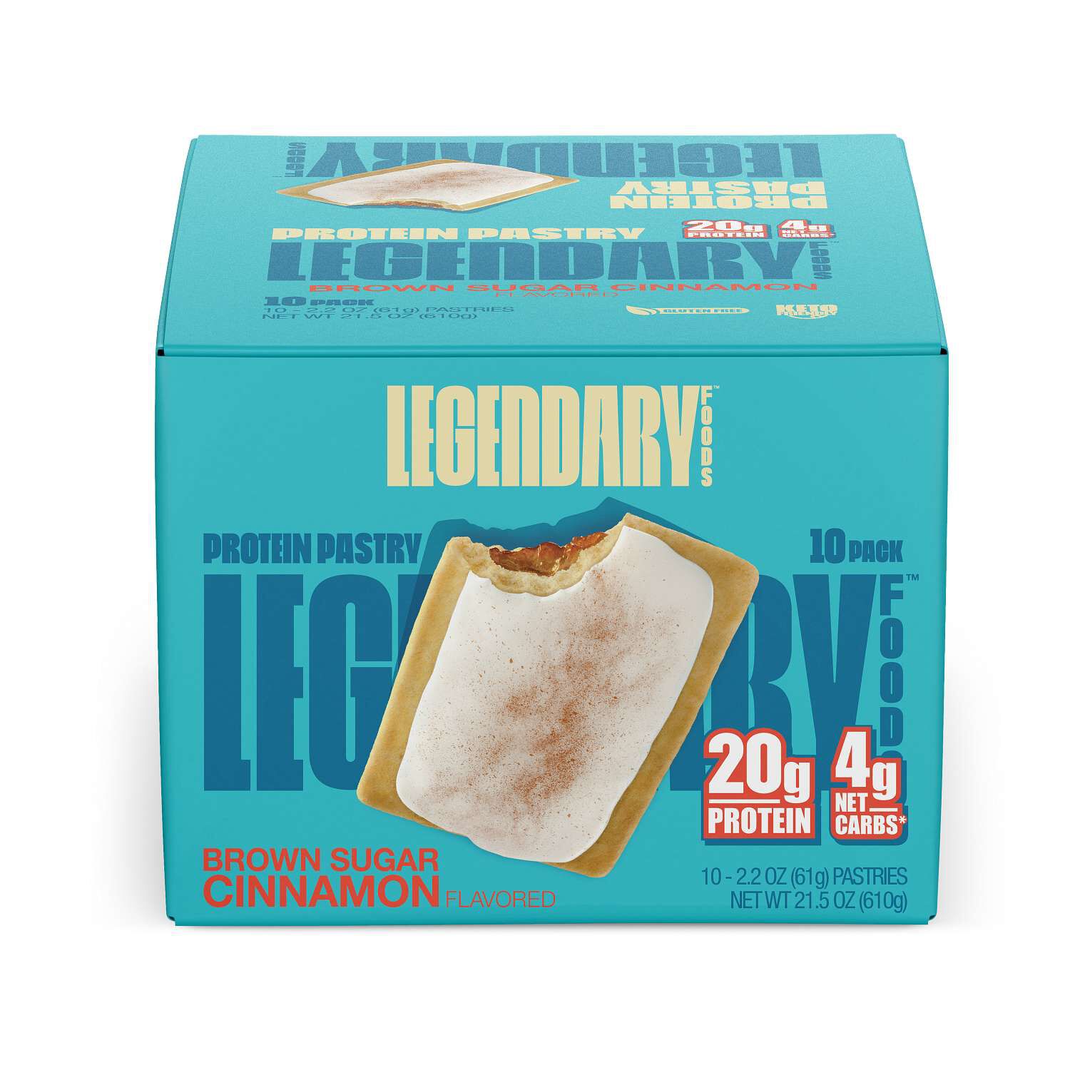 Protein Pastry - Brown Sugar Cinnamon (10 Pastries)  | GNC