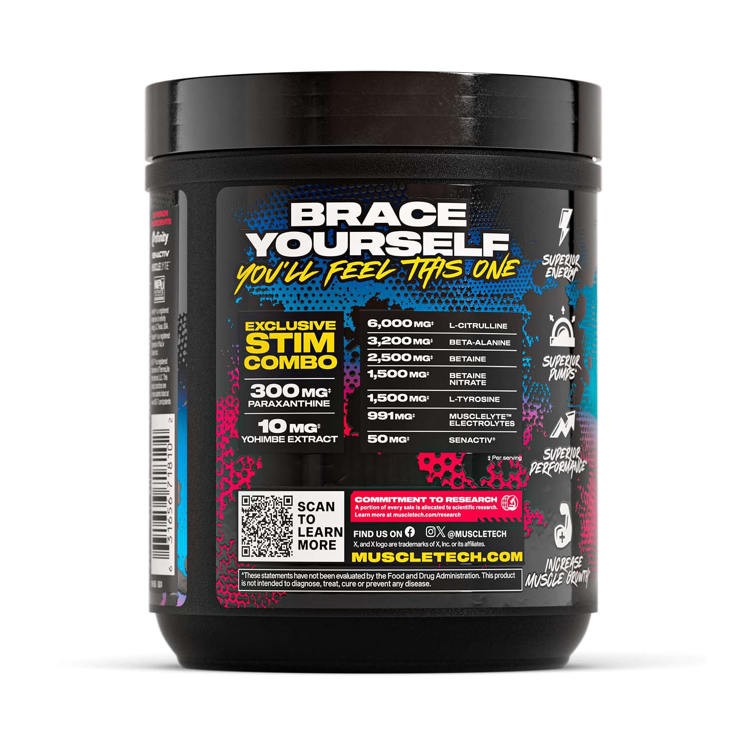 EuphoriQ Pre-Workout V2 - Rocket Pop (20 Servings)