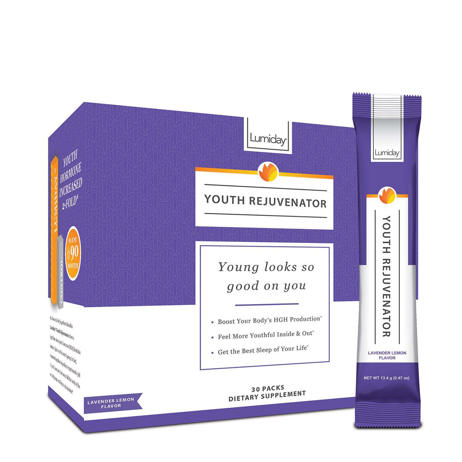 Youth Rejuvenator Lavender Lemon Flavored GNC