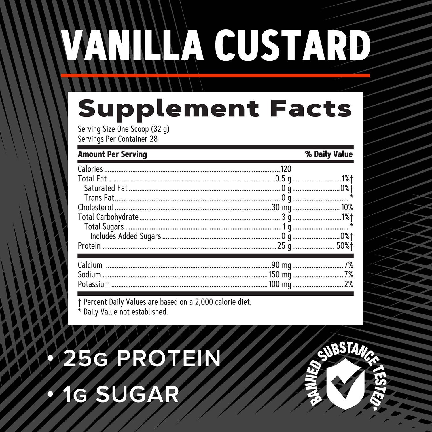 Pure Isolate Whey Protein - Vanilla Custard (28 Servings) Vanilla Custard | GNC