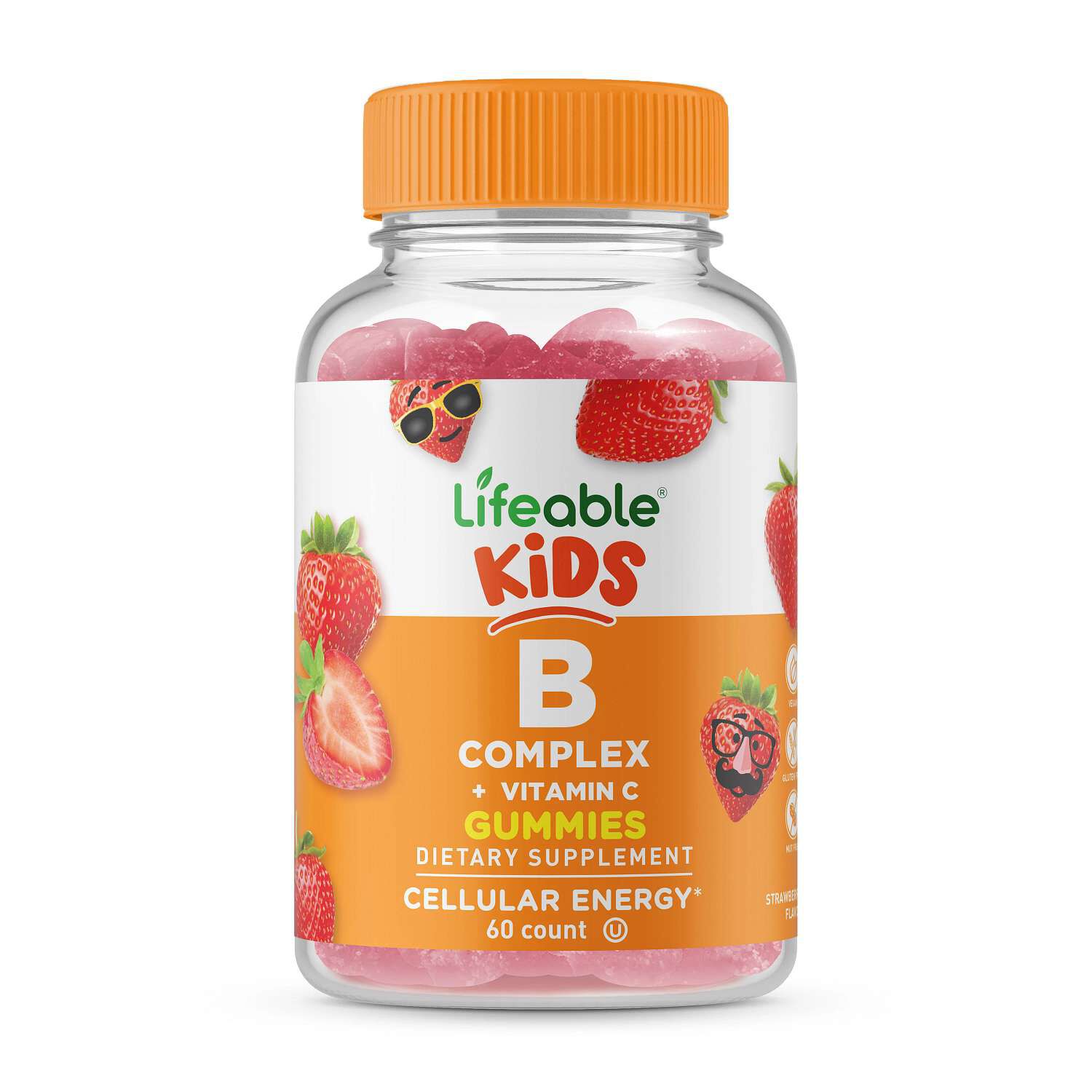 Kids B Complex and Vitamin C - 60 Gummies (60 Servings)
