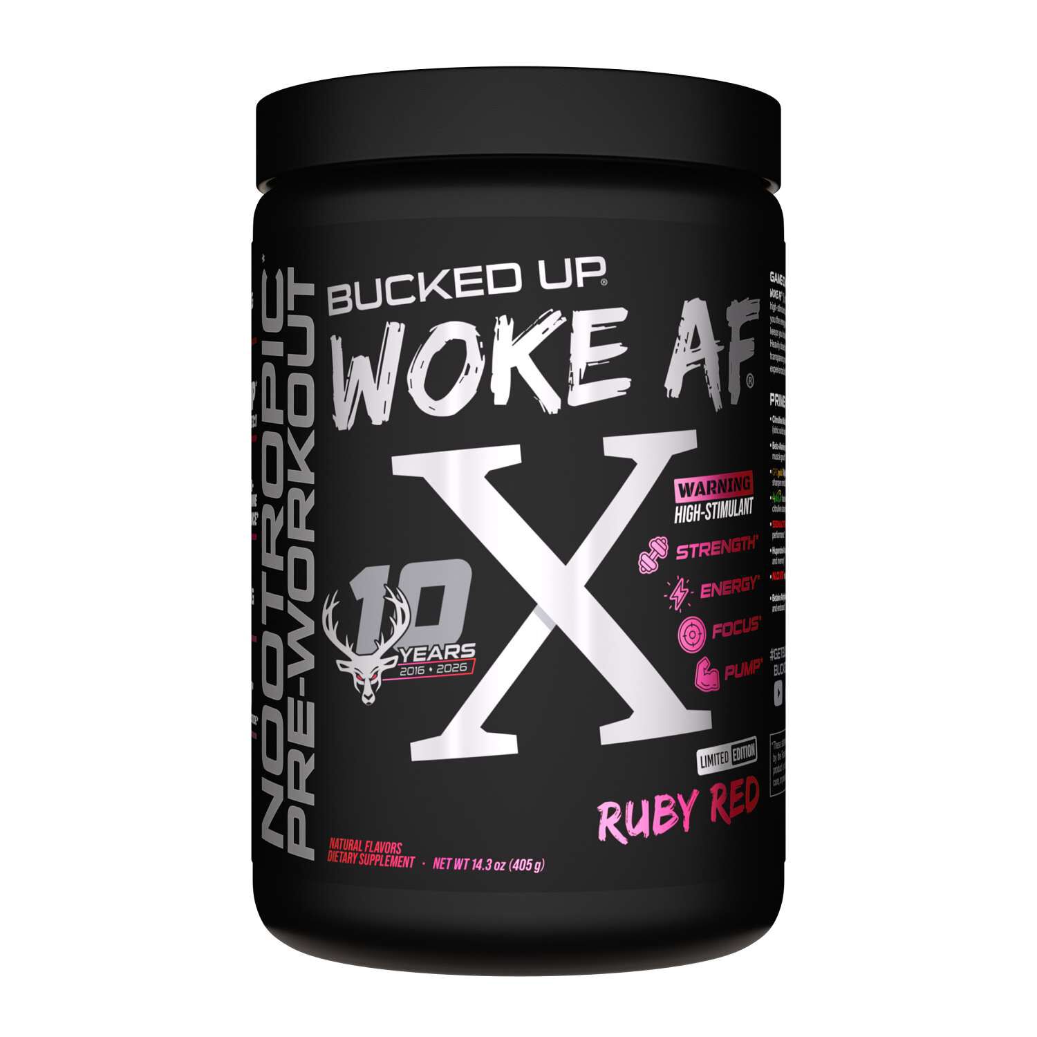 Woke AF&trade; - Ruby Red&nbsp;(30 Servings) Ruby Red | GNC