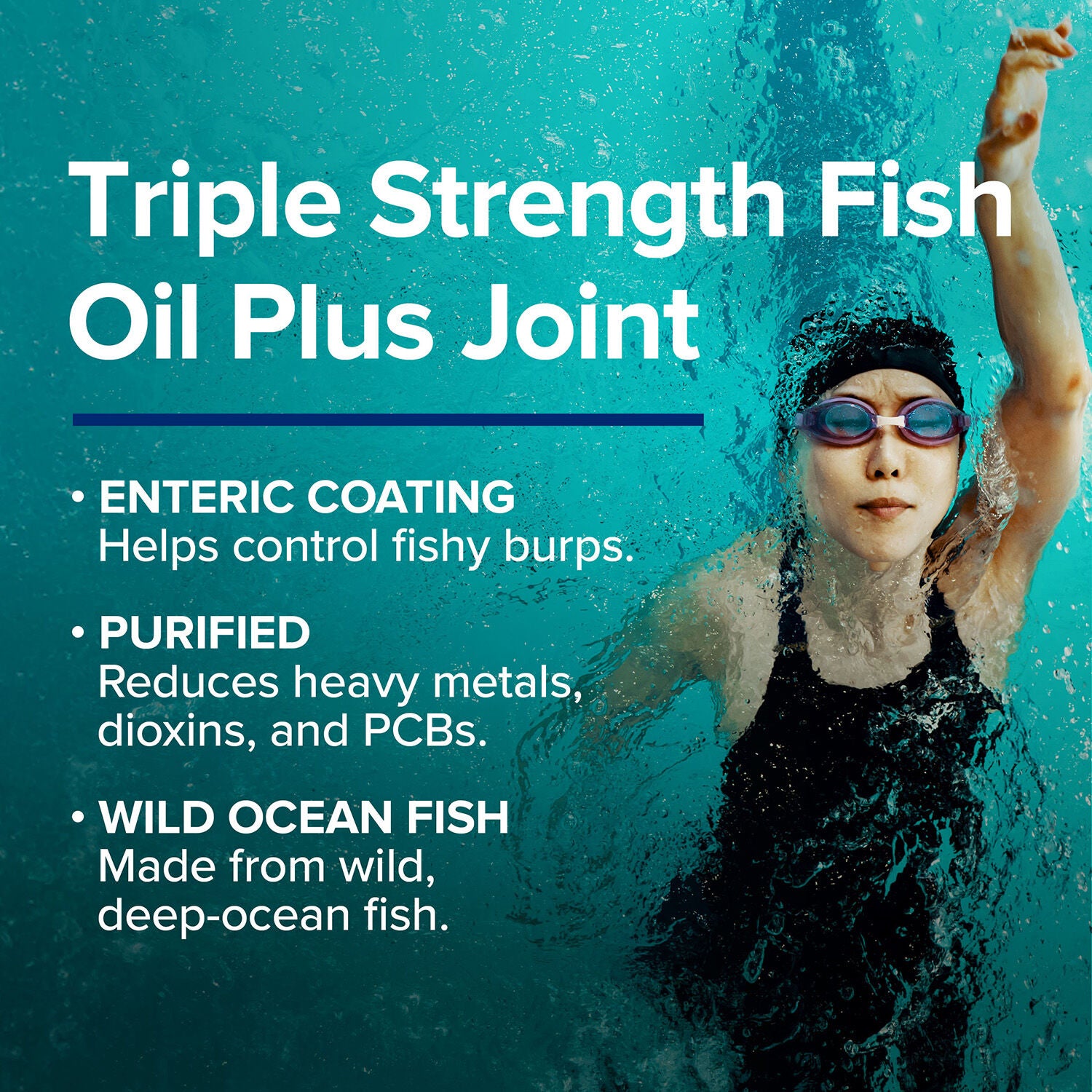 Triple Strength Fish Oil Plus Joint - 60 Softgels (30 Servings)  | GNC