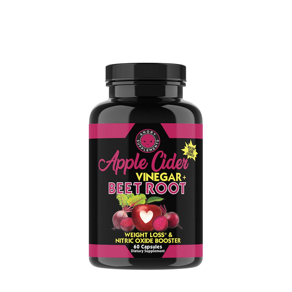 Apple Cider Vinegar + Beet Root - 60 Capsules (30 Servings)  | GNC