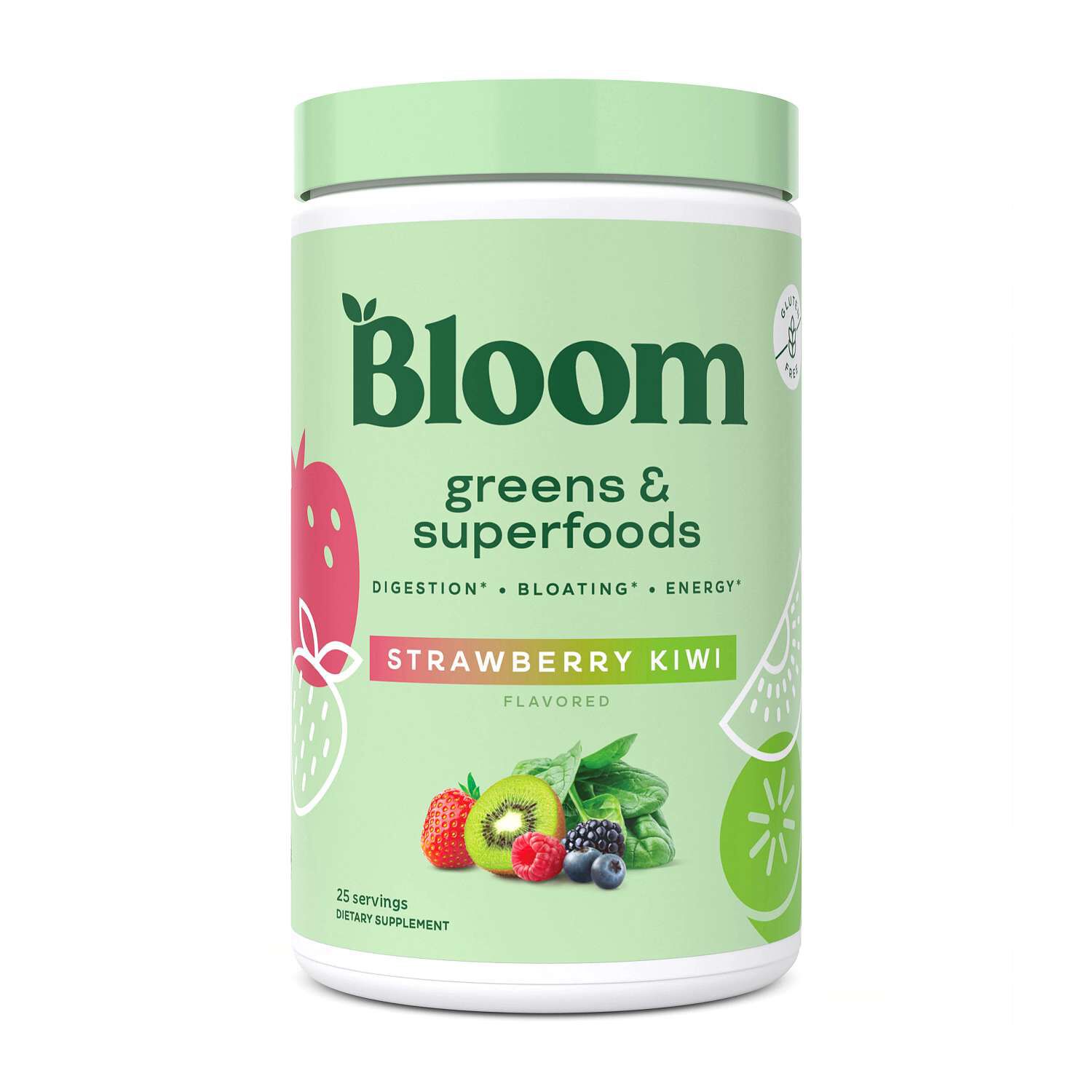 Greens & Superfoods - Strawberry Kiwi (25 Servings)