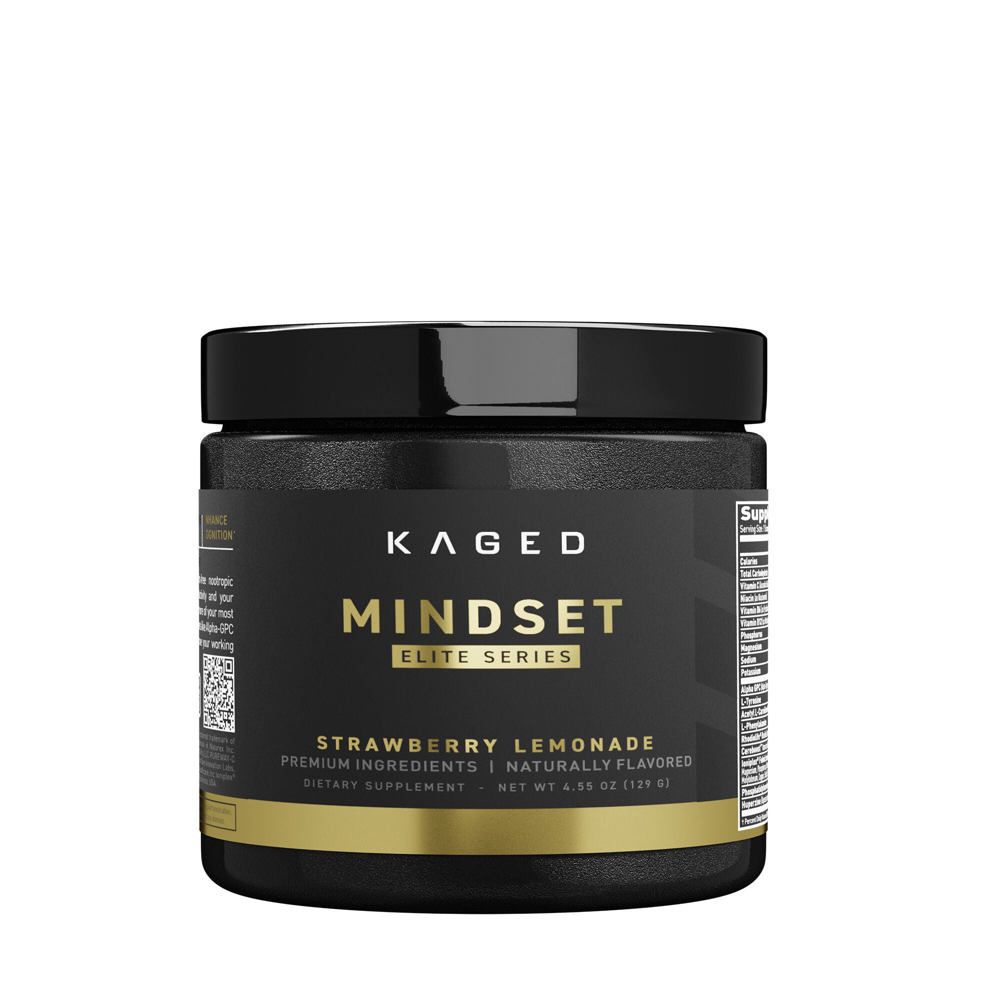 Mindset Elite Series No Stim - Strawberry Lemonade - 4.55 oz. &#40;30 Servings&#41;  | GNC
