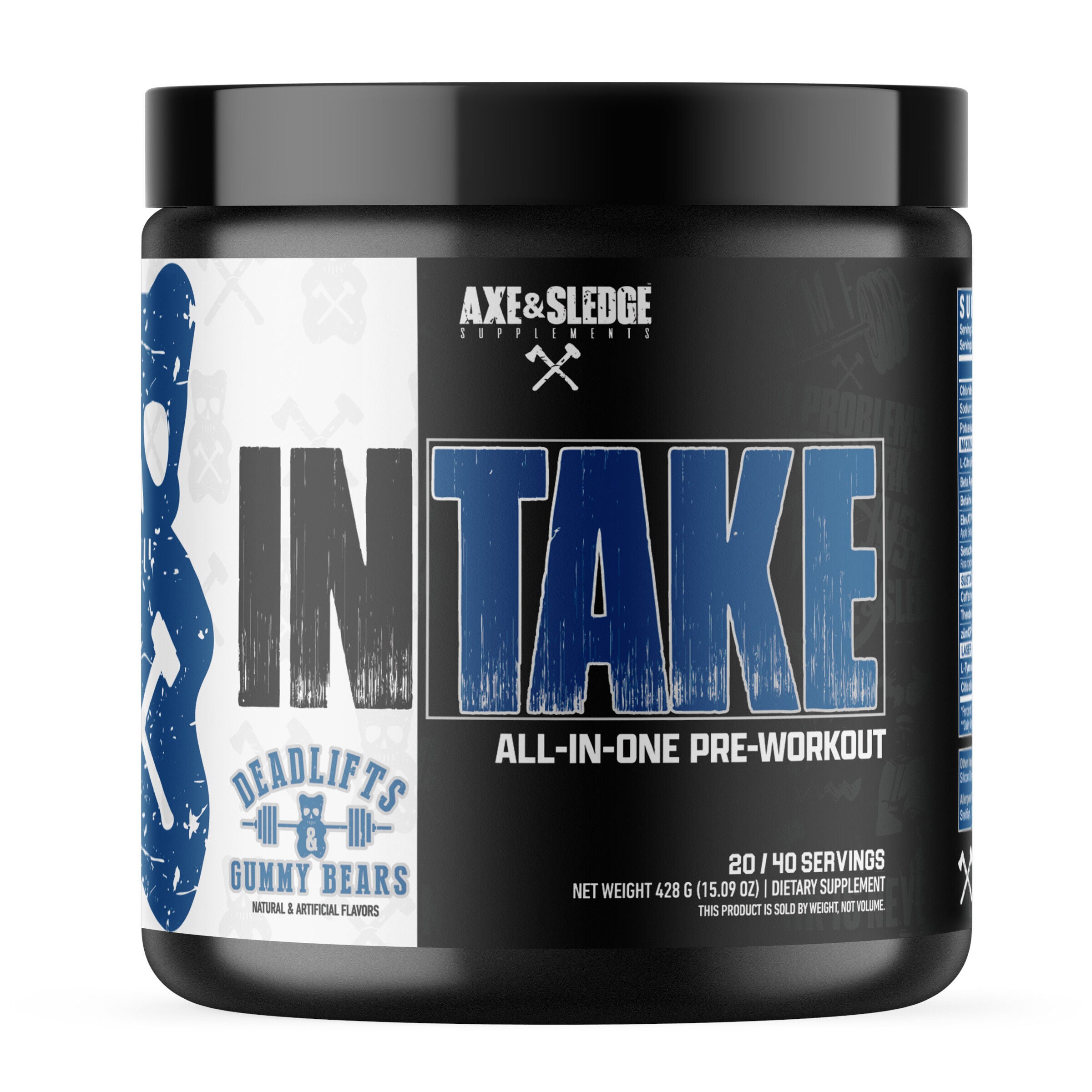 Intake All-In-One Pre-Workout - Deadlifts &amp; Gummy Bears (40 Servings) Deadlifts &amp; Gummy Bears | GNC