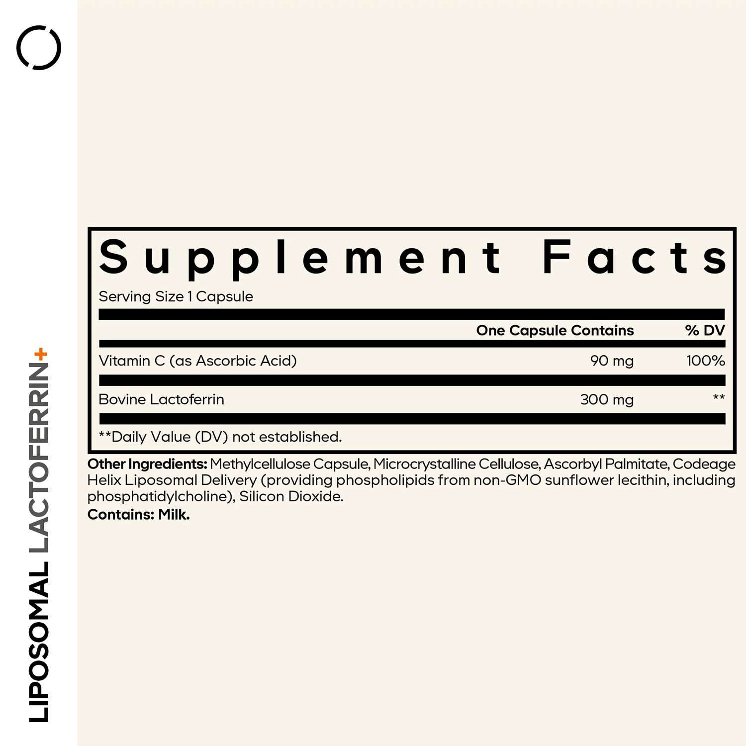 Liposomal Lactoferrin+ - 60 Capsules (60 Servings)