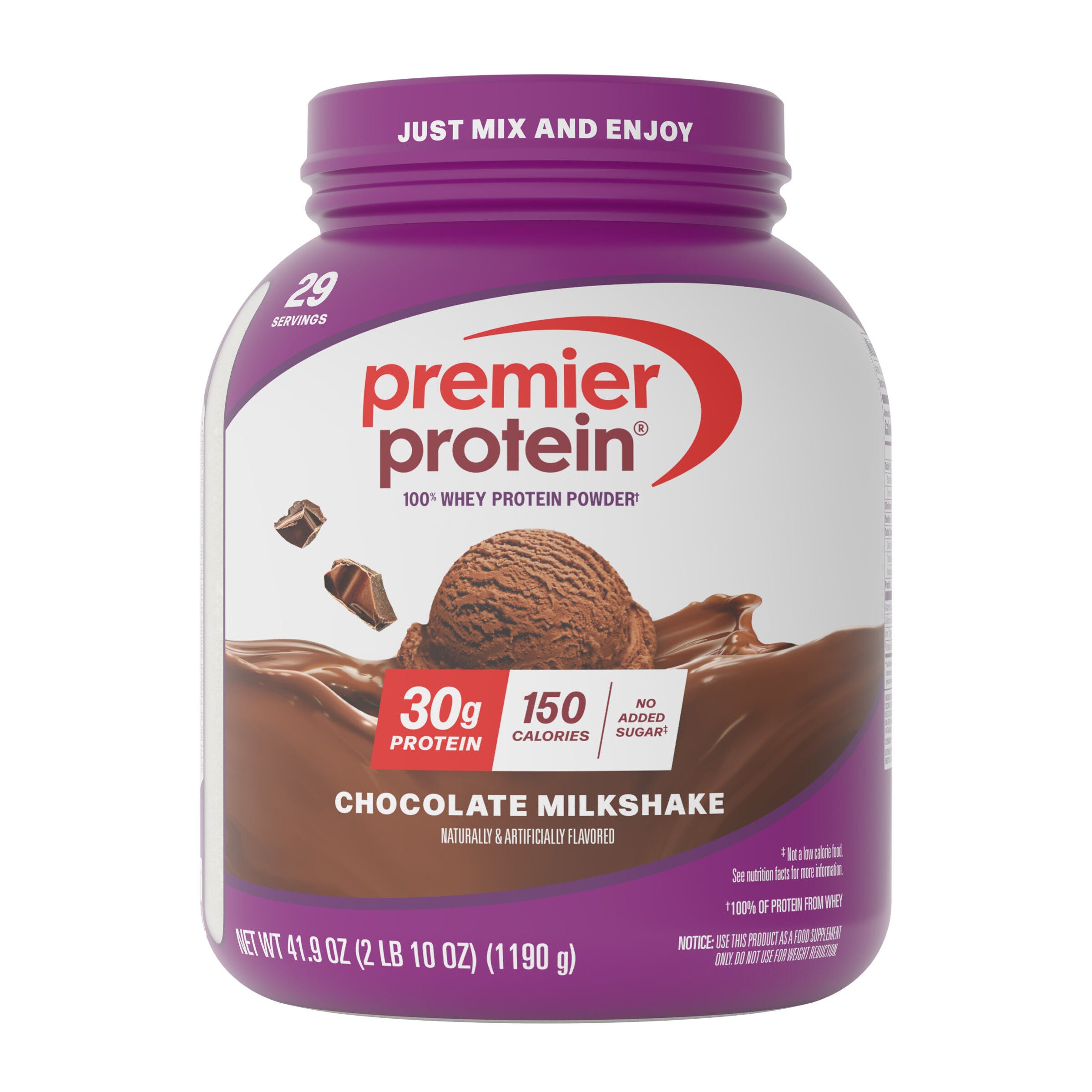 100% Whey Protein Powder - Chocolate (29 Servings) Chocolate | GNC
