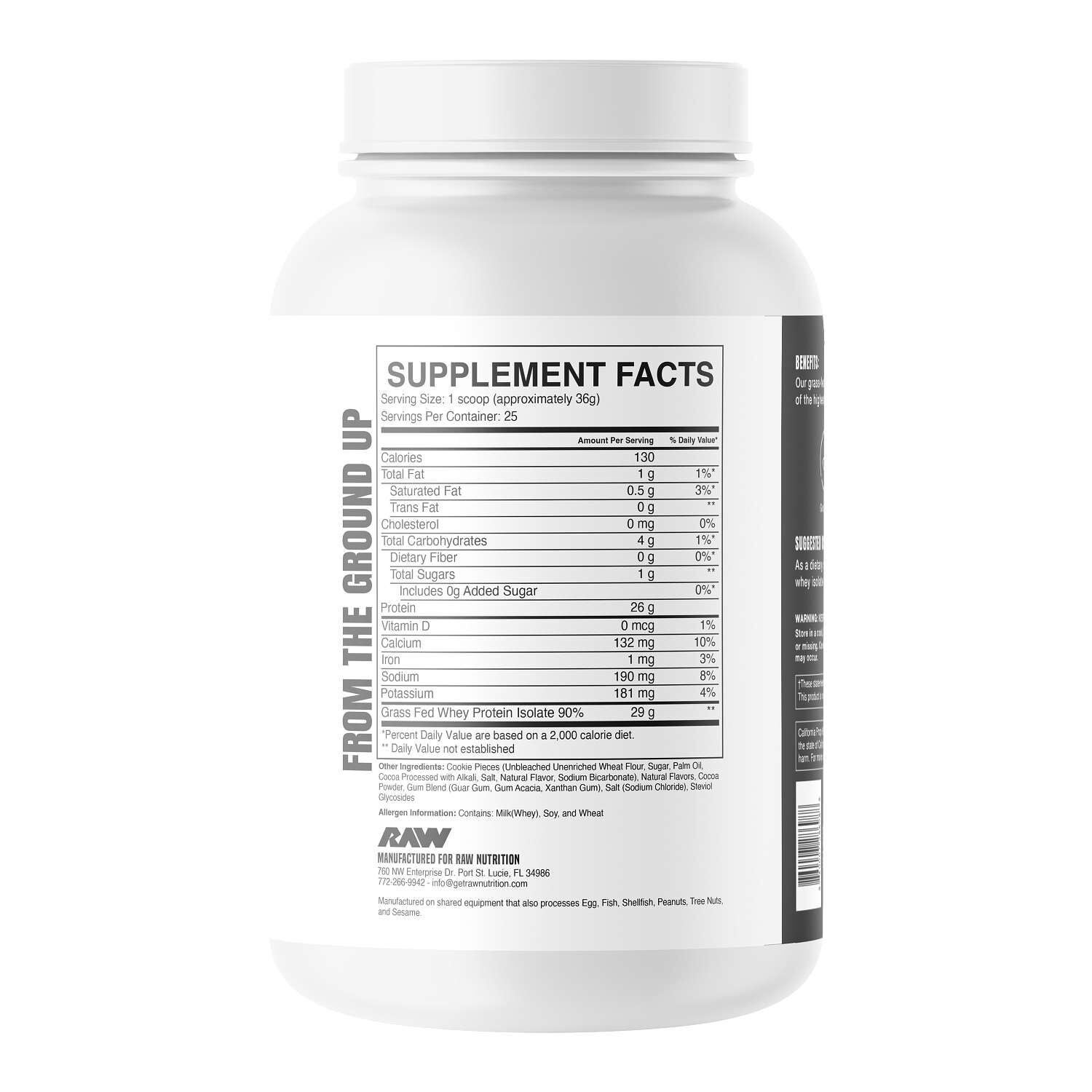 Isolate Protein - Cookies and Cream (25 Servings)