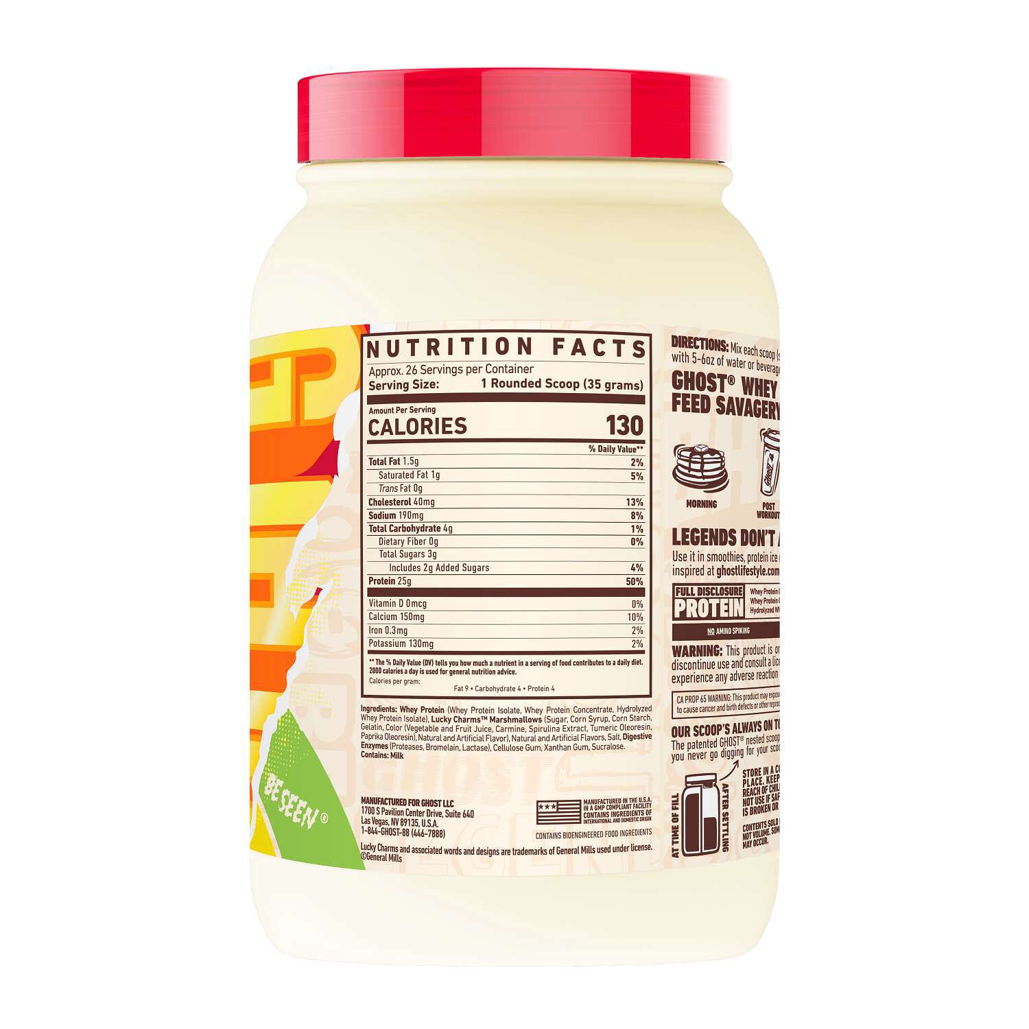 WHEY - Lucky Charms&trade; Cereal Milk (26 Servings) Lucky Charms&trade; Cereal Milk | GNC
