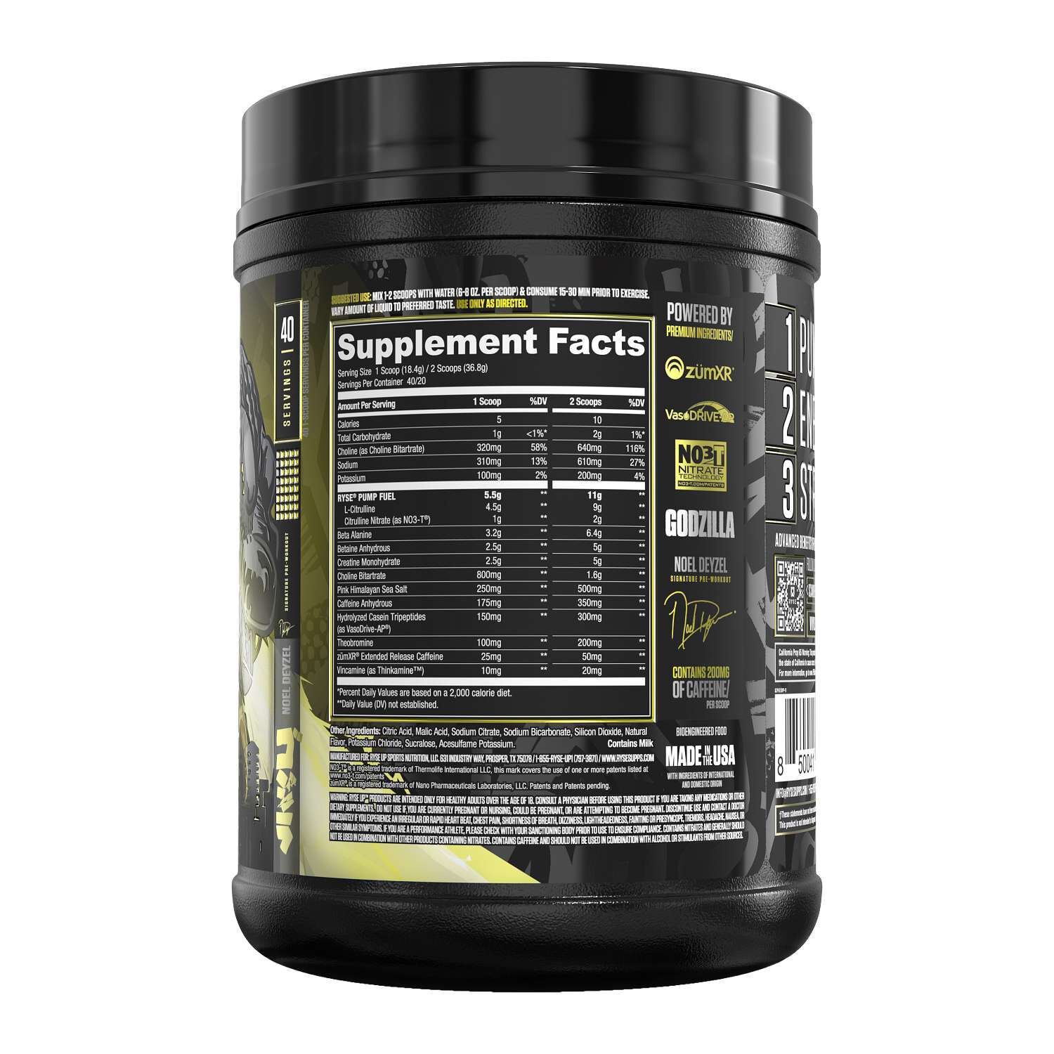 Godzilla Pre-Workout - Passion Pineapple (40 Servings)