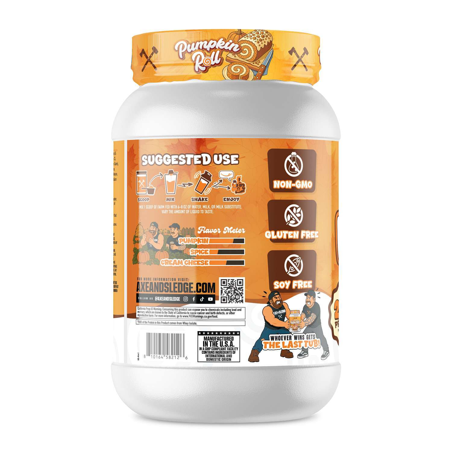 Farm Fed Protein - Pumpkin Roll (25 Servings)
