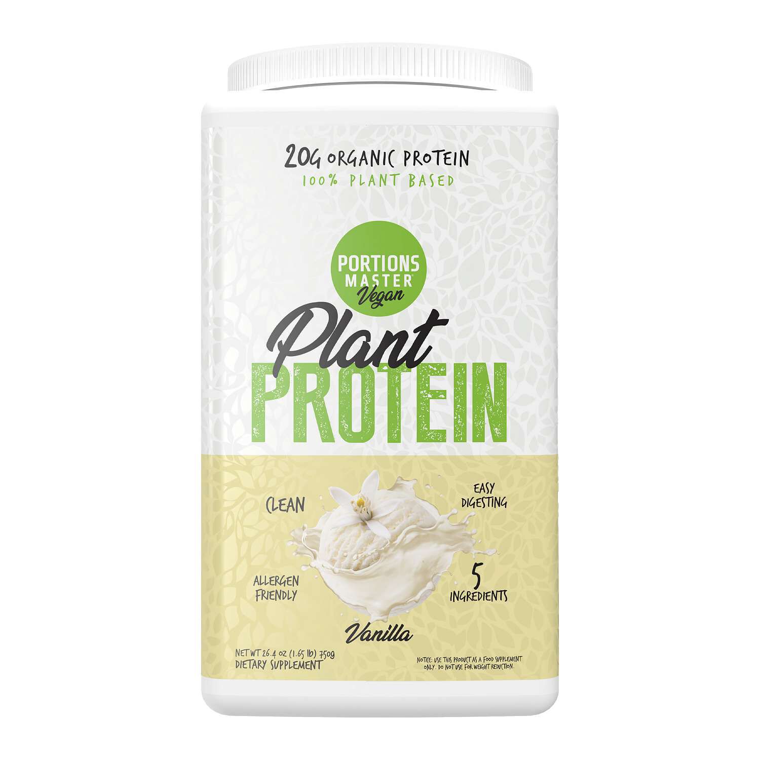Vegan Plant Protein - Vanilla (30 Servings)  | GNC