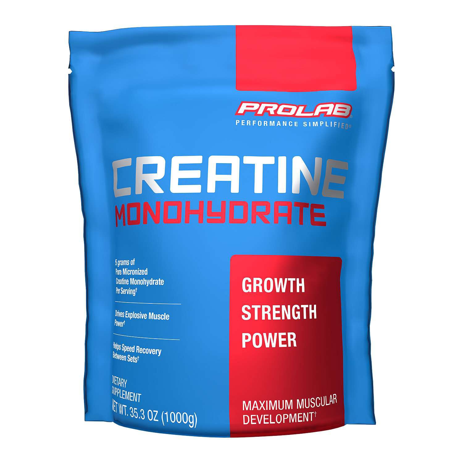 Creatine Monohydrate 5g (200 Servings)  | GNC