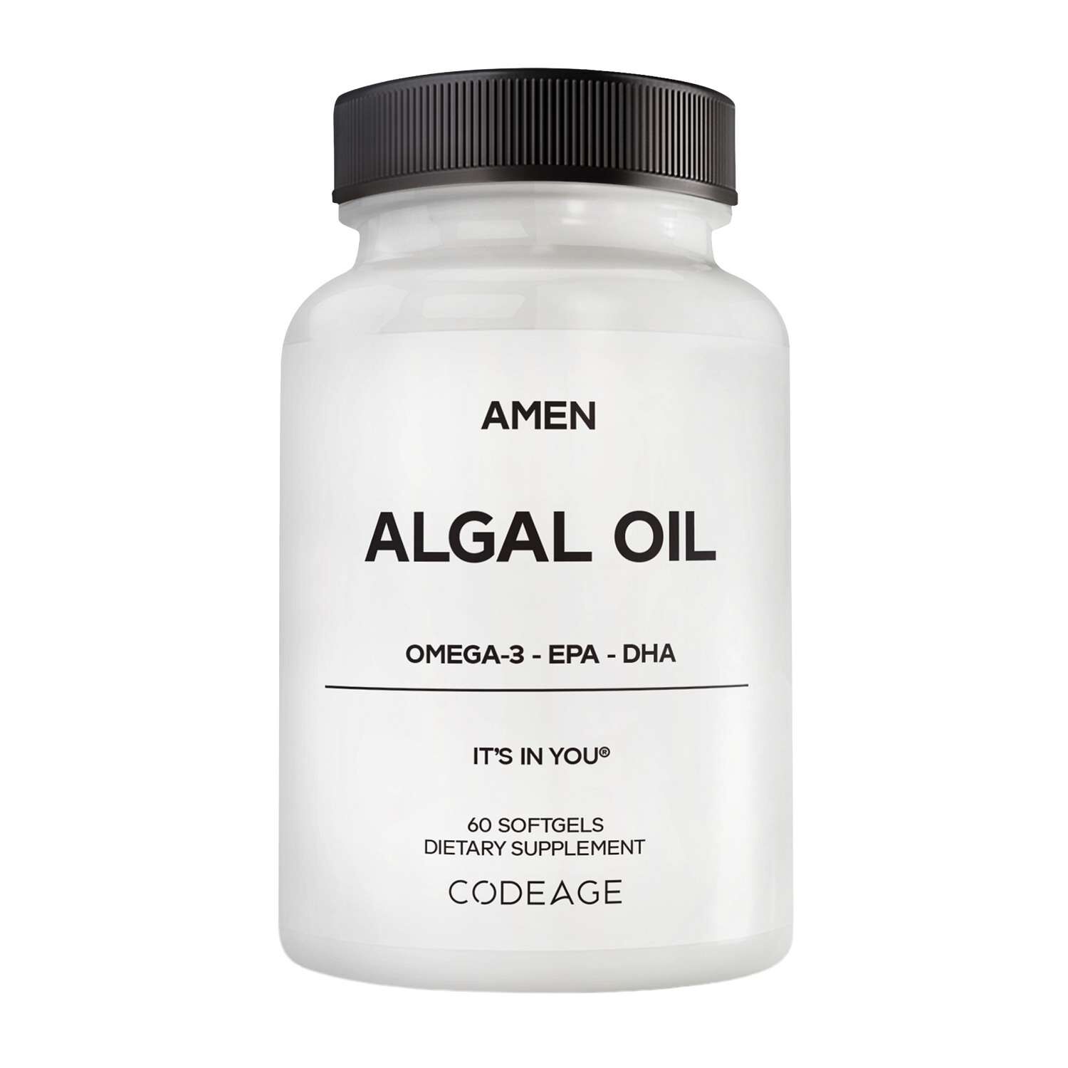 Amen Algal Oil - 60 Softgels (30 Servings)  | GNC
