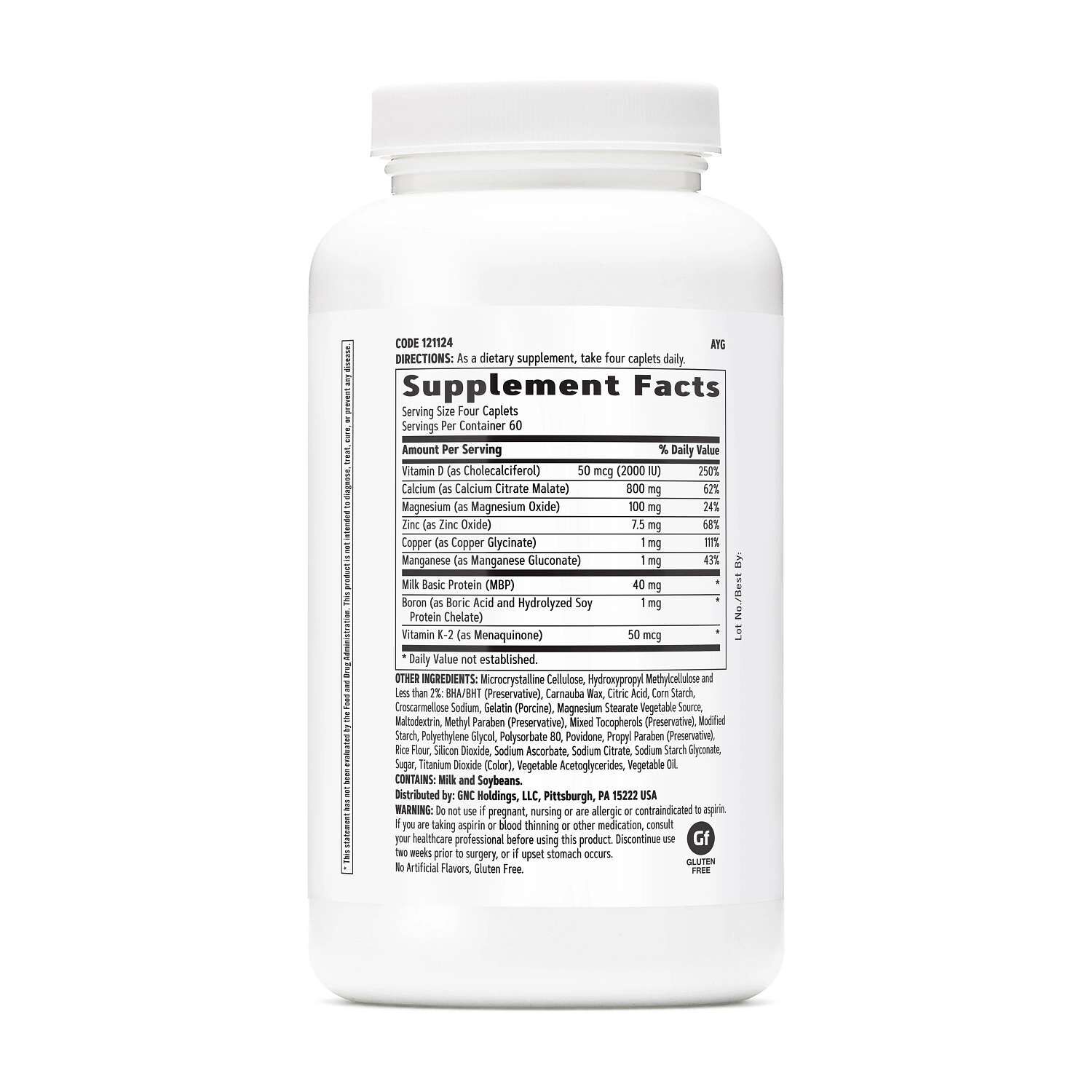 Calcimate Complete&trade; 800 mg - 240 Caplets (60 Servings)